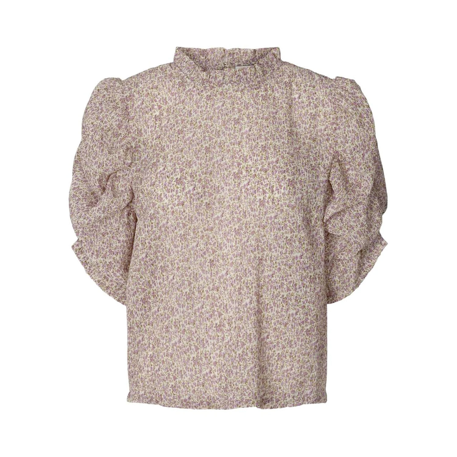 Lolly's Laundry Lou Lollys Laundry Bluse rosa vorne