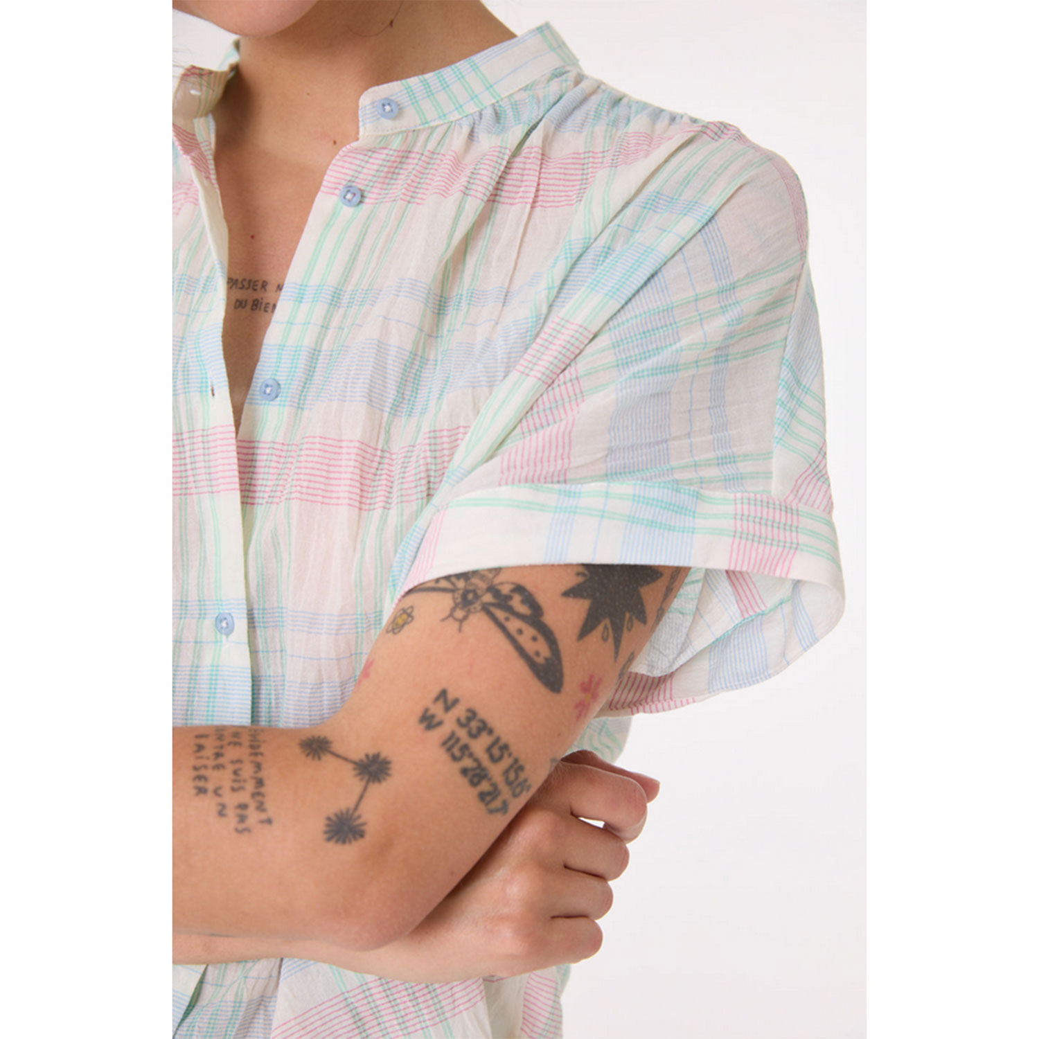 Sacrécoeur Louison Pocket Bluse Multico