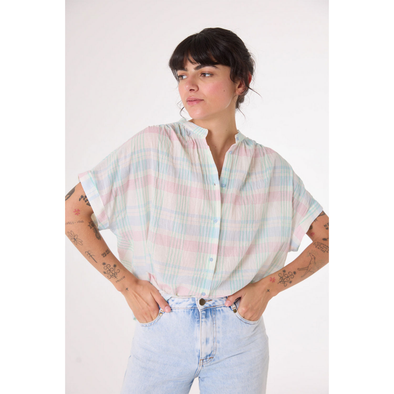 Sacrécoeur Louison Pocket Bluse Multico