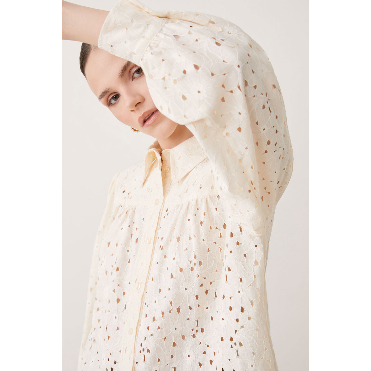 Suncoo Lovely Bluse Creme