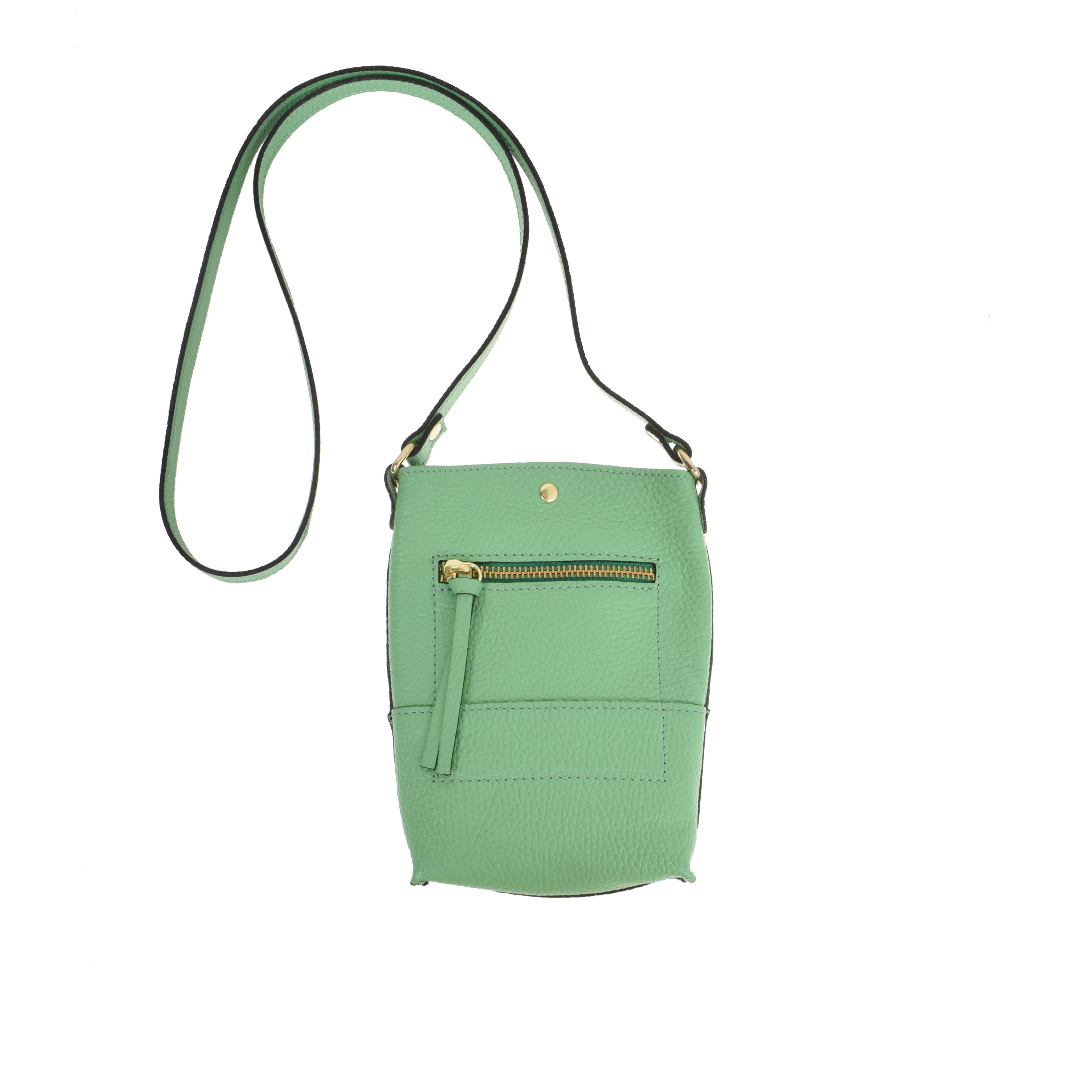 La Garçonne Accessoires Lucette La Garçonne Handytasche mintgrün hinten