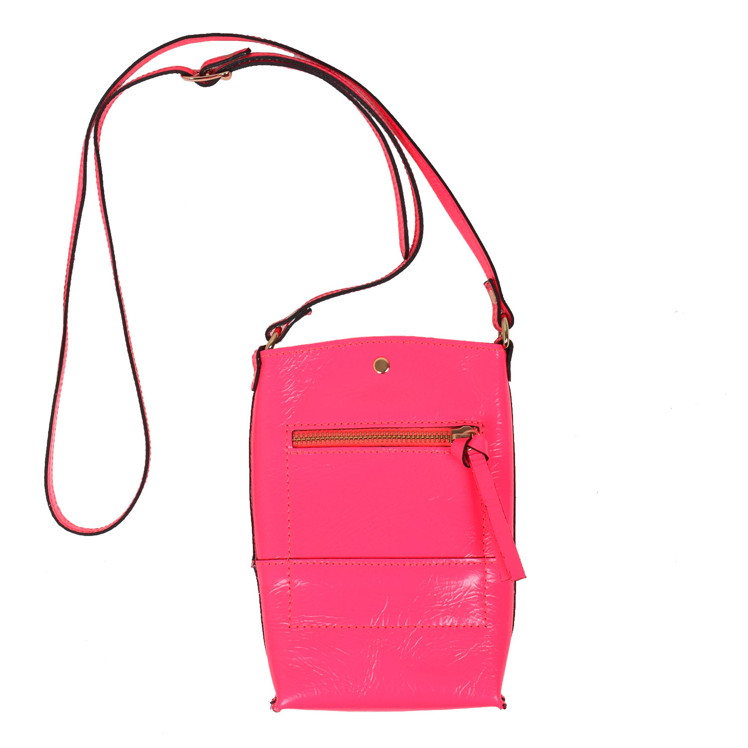 La Garçonne Accessoires Lucette La Garçonne Handytasche Pinkeneon hinten