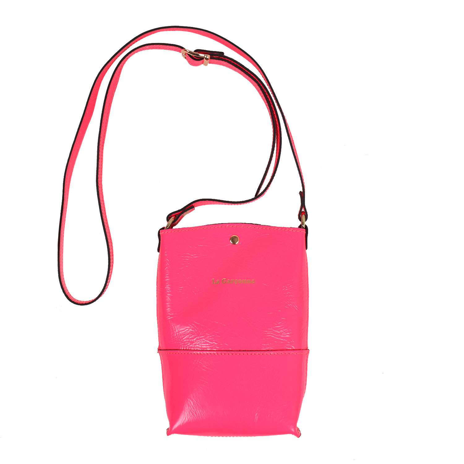 La Garçonne Accessoires Lucette La Garçonne Handytasche Pinkeneon vorne