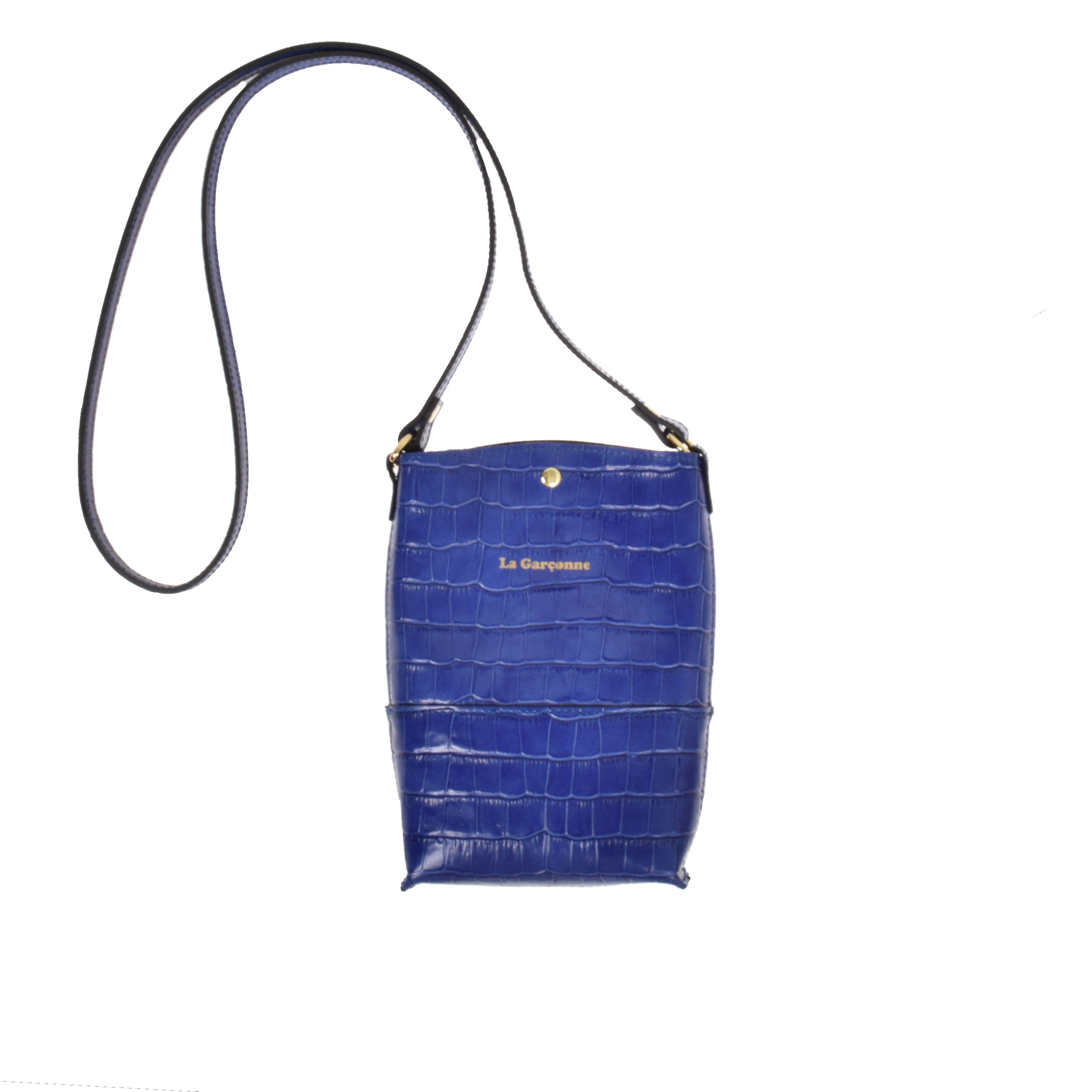 La Garçonne Accessoires Lucette La Garçonne Handytasche blau vorne