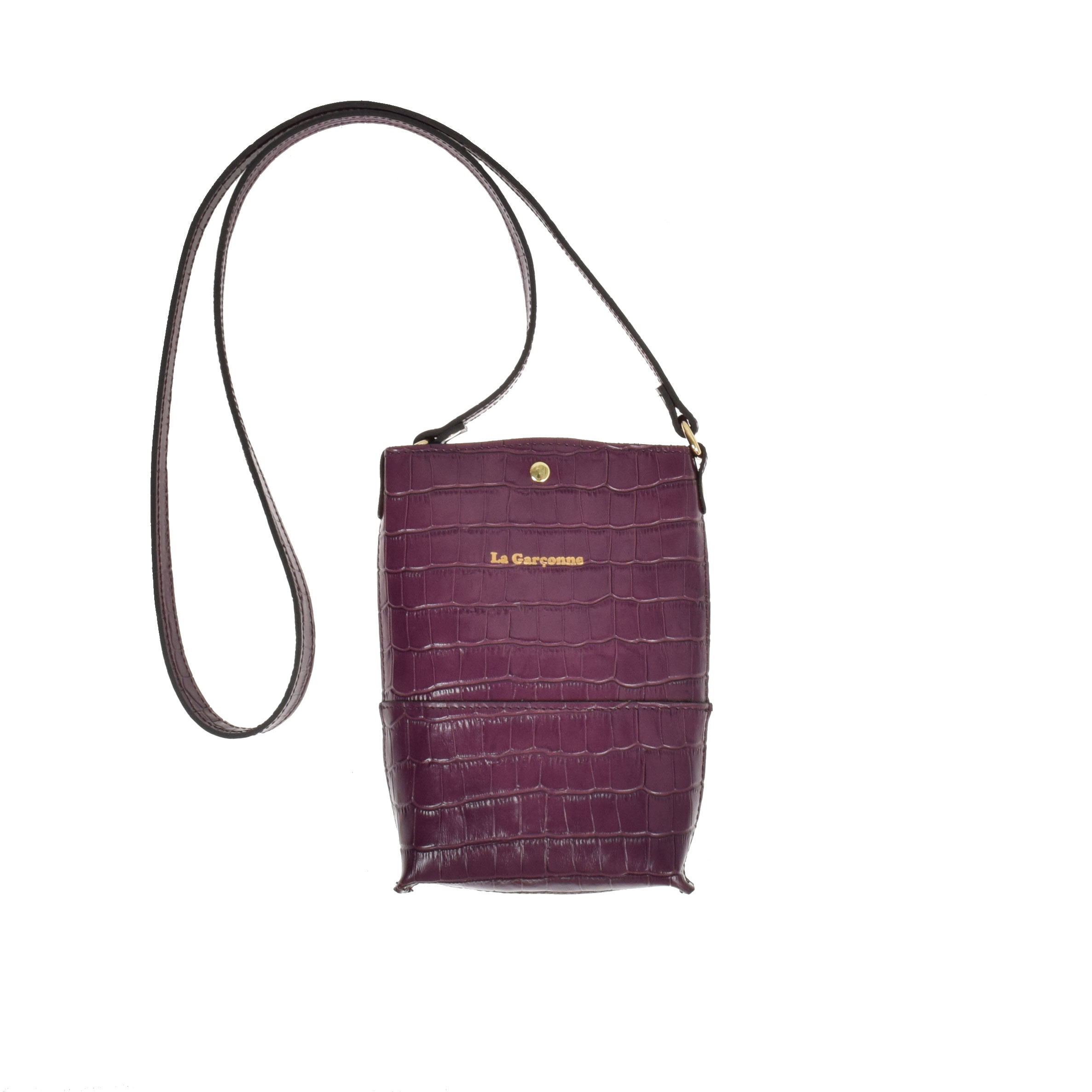 La Garçonne Accessoires Lucette La Garçonne Handytasche violett vorne