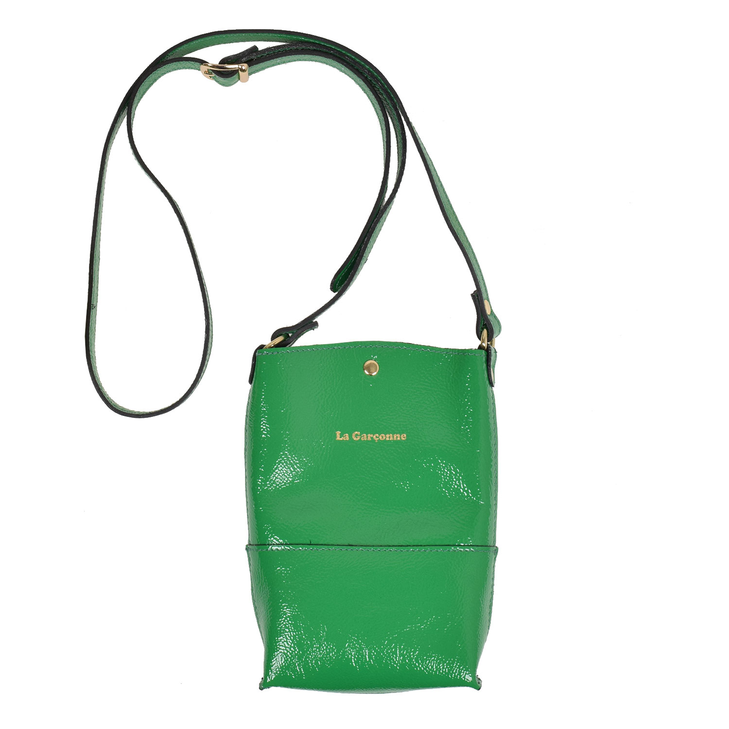 La Garçonne Accessoires Lucette La Garçonne Handytasche Grün vorne