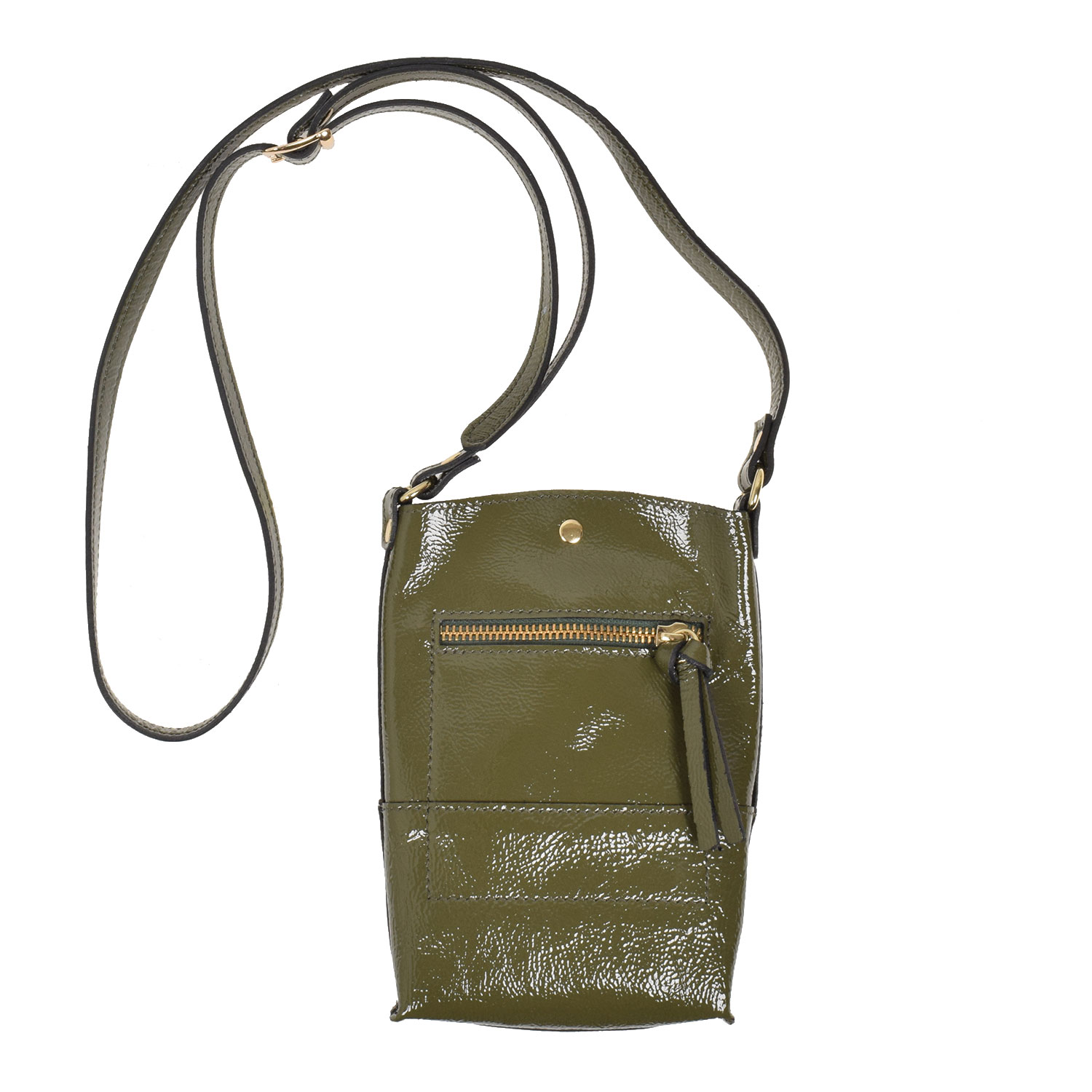 La Garçonne Accessoires Lucette La Garçonne Handytasche Olivegrün hinten