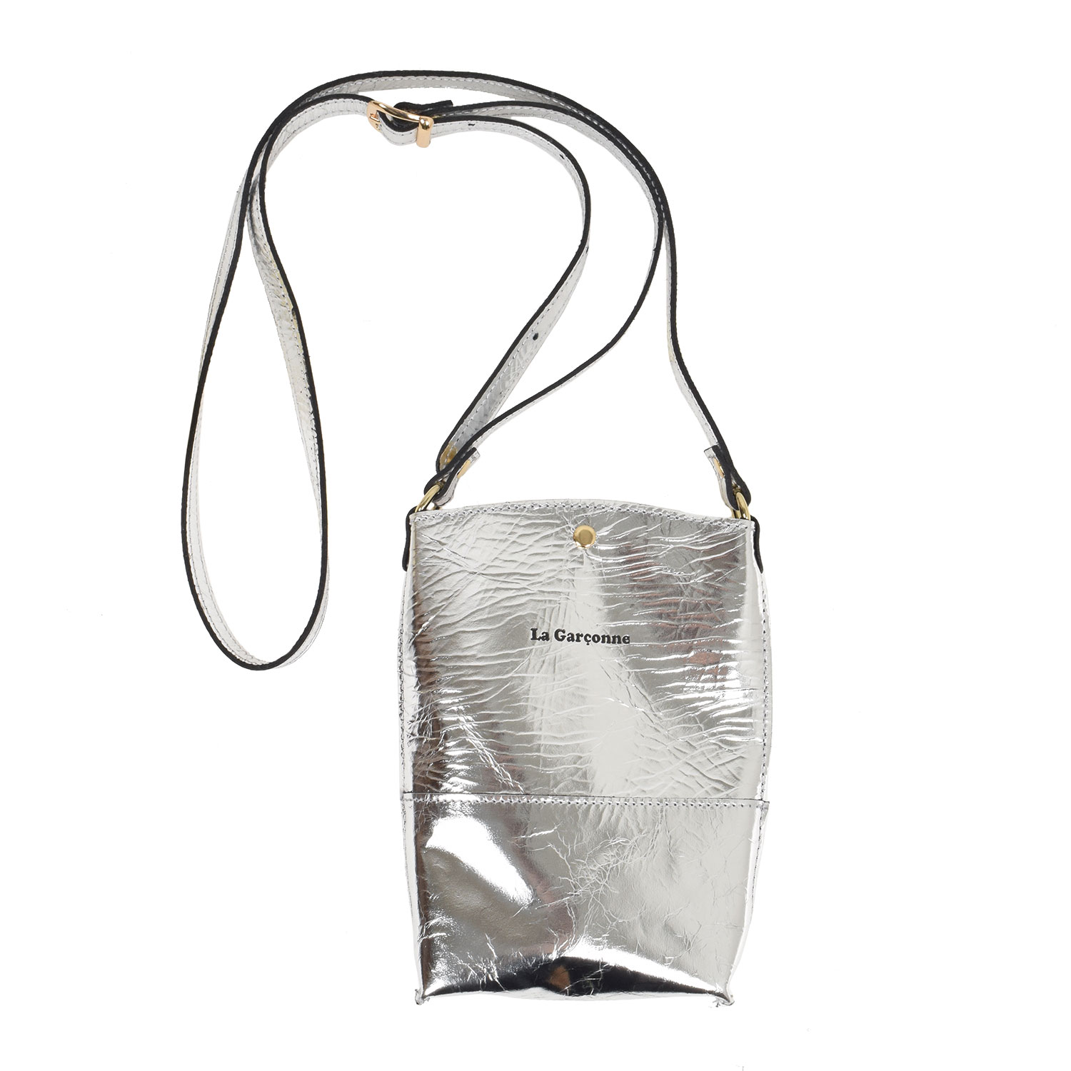 La Garçonne Accessoires Lucette La Garçonne Handytasche Silber vorne