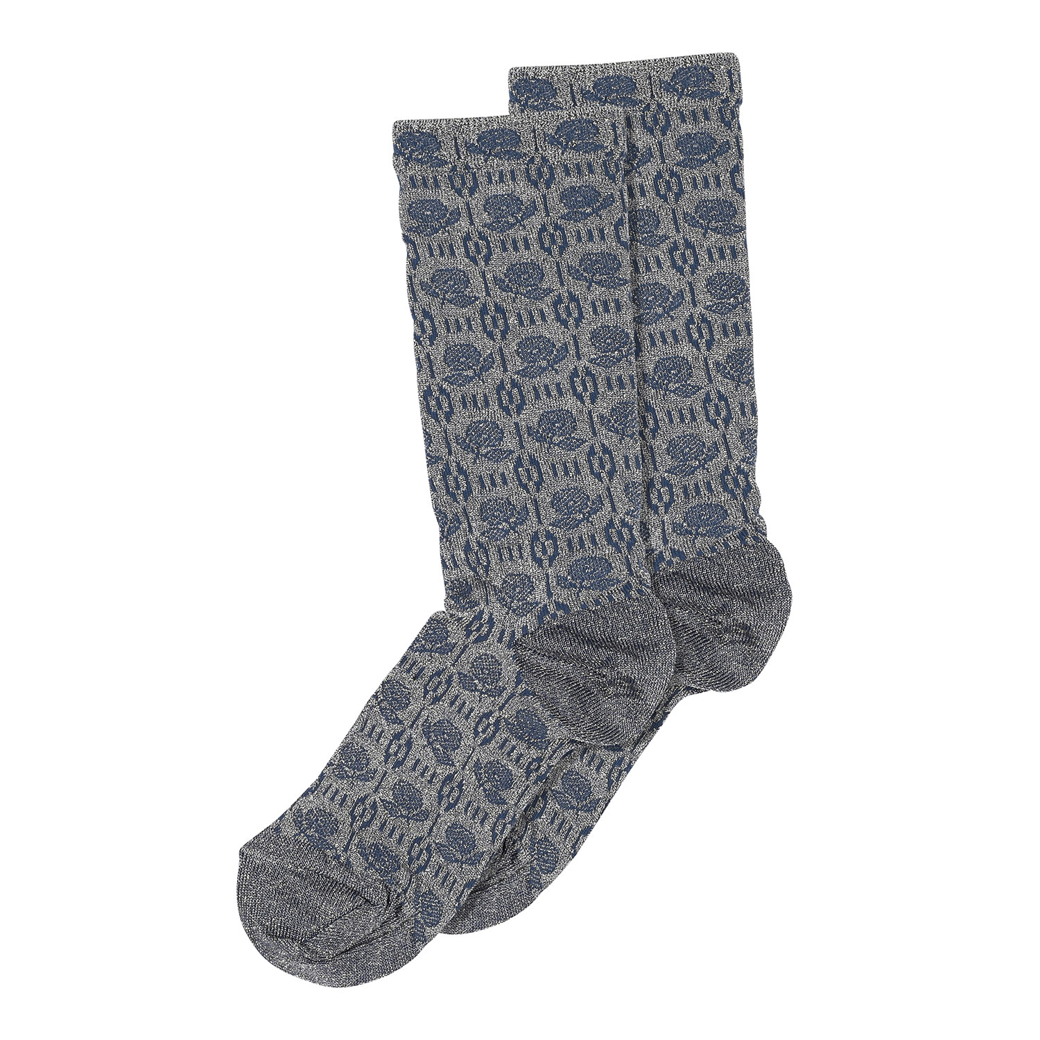 MP Denmark Lucia Glitzer Socken Storm Cloud