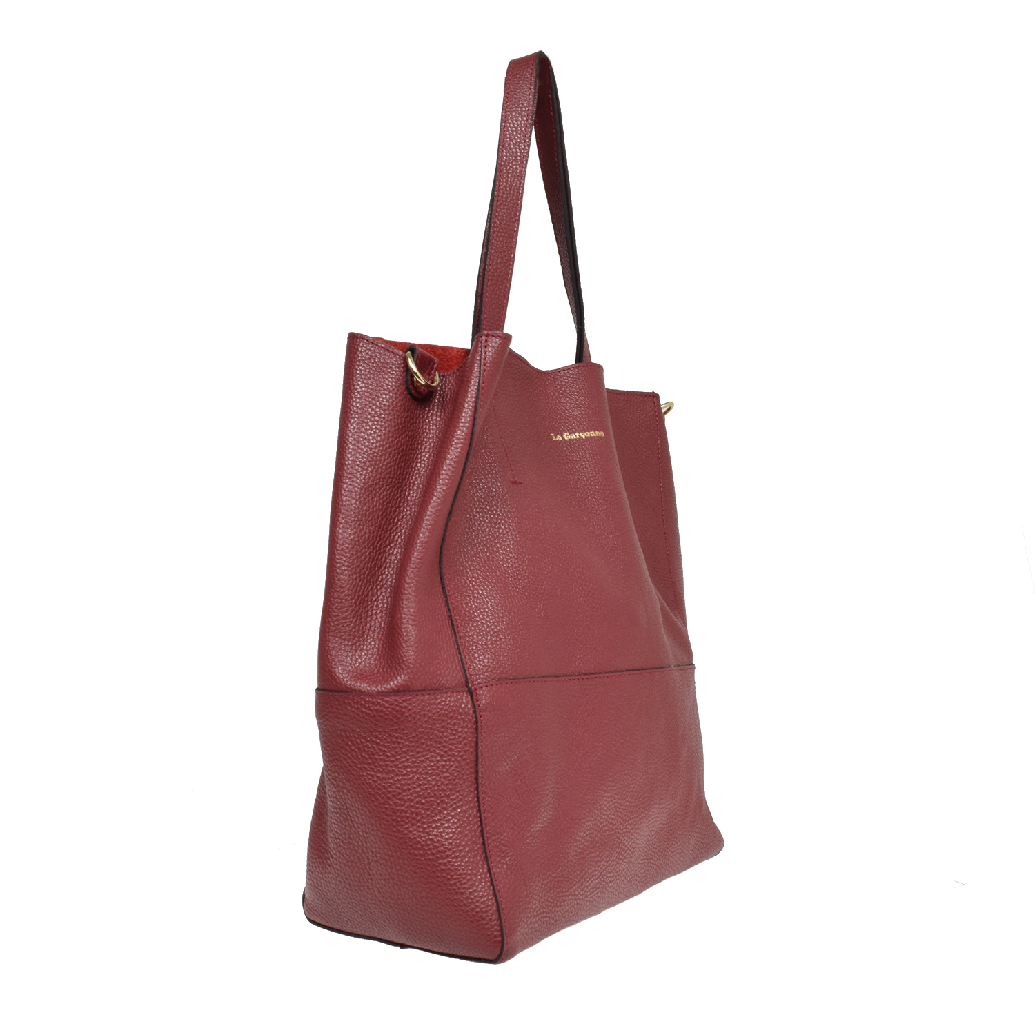 La Garçonne Accessoires Lucie Ledertasche in Rostrot von La Garçonne Accessoires Seite