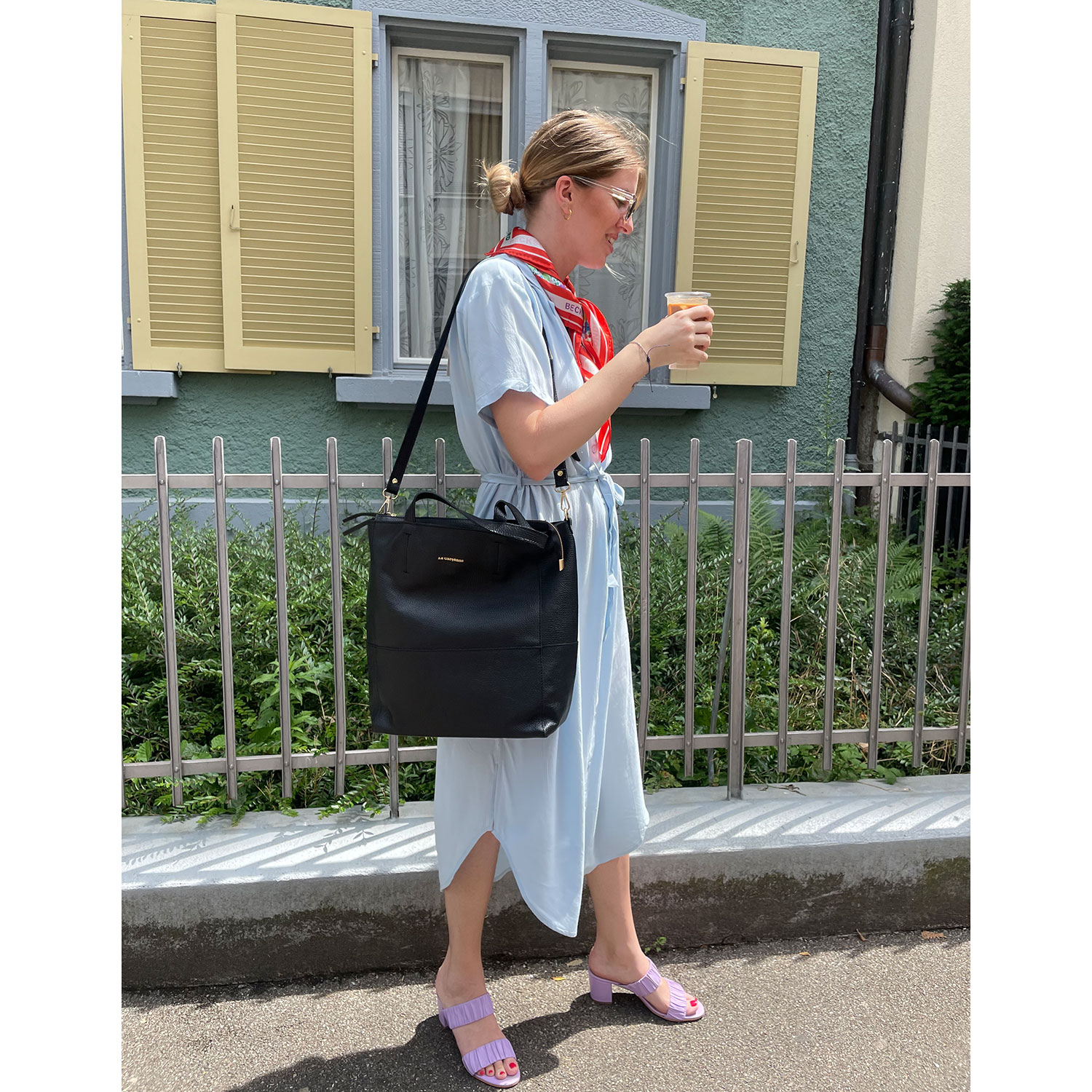 La Garçonne Accessoires Lucie Business Tasche Grizzli