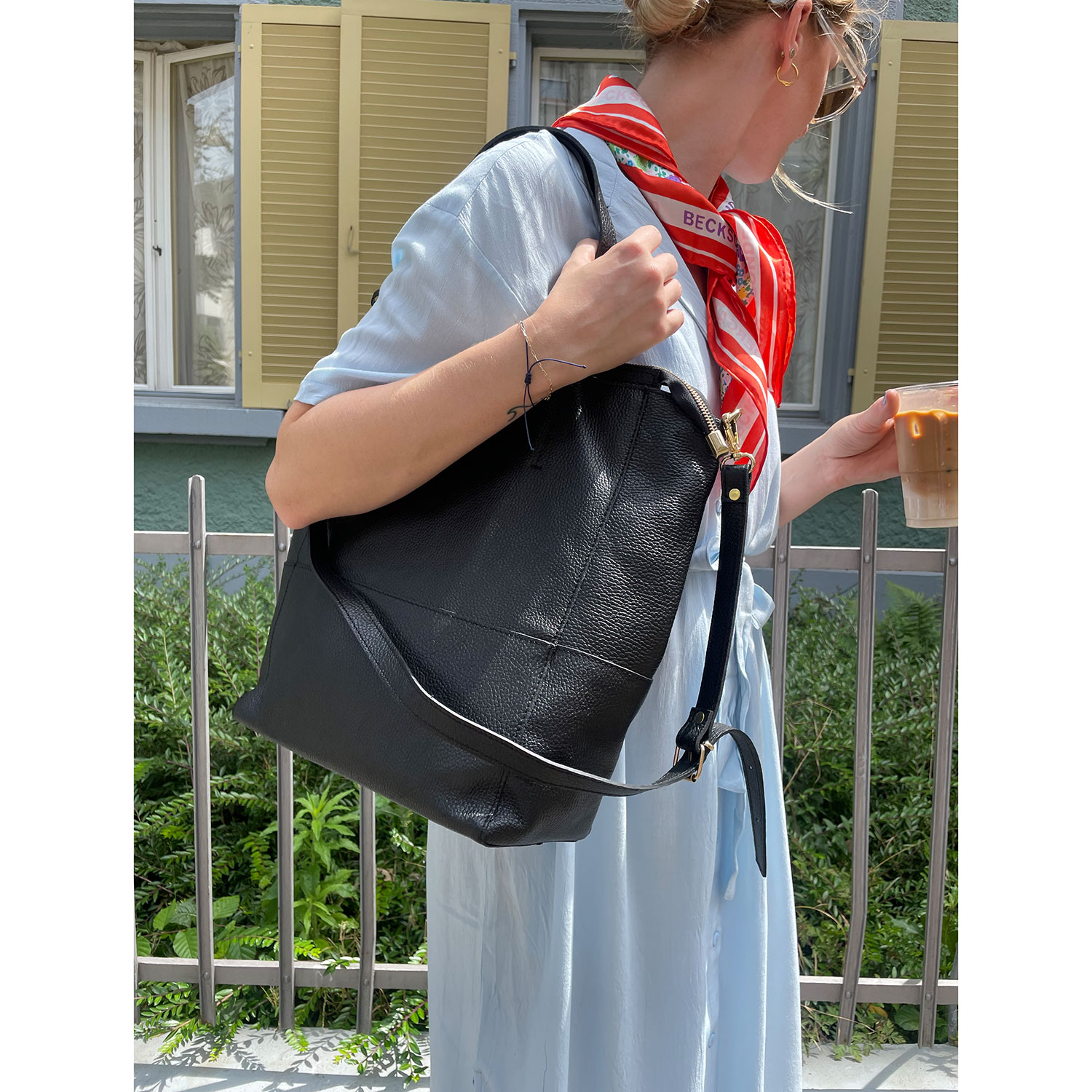 La Garçonne Accessoires Lucie Business La Garçonne Accessoires Tasche Braun Model