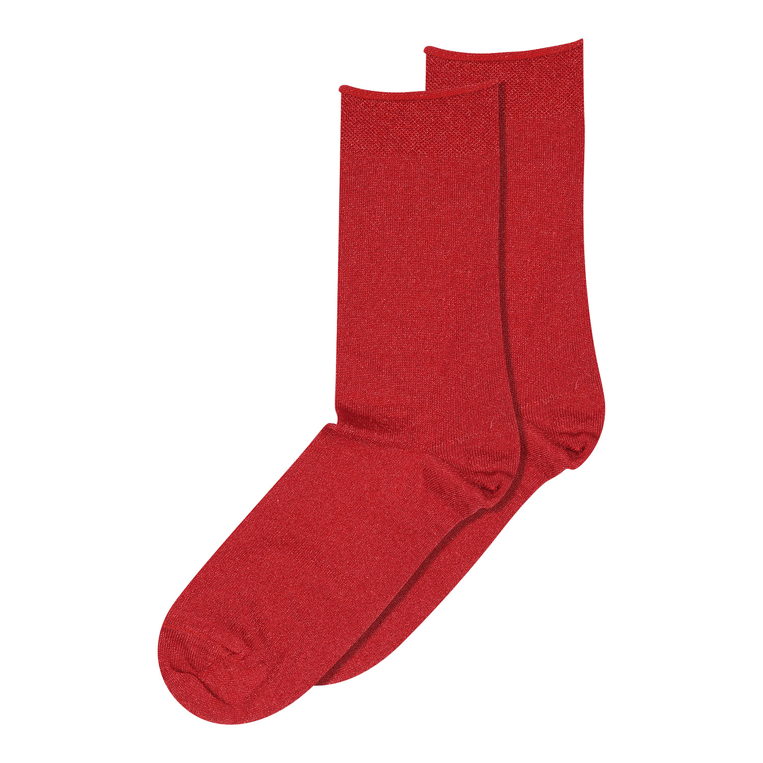 Lucinda Glitter Socken Tomato