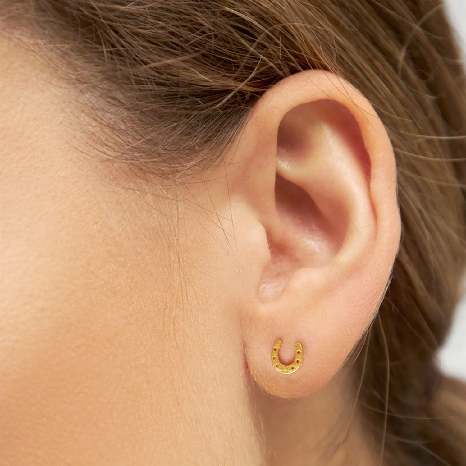 Lulu Copenhagen Luck Ohrstecker Vergoldet