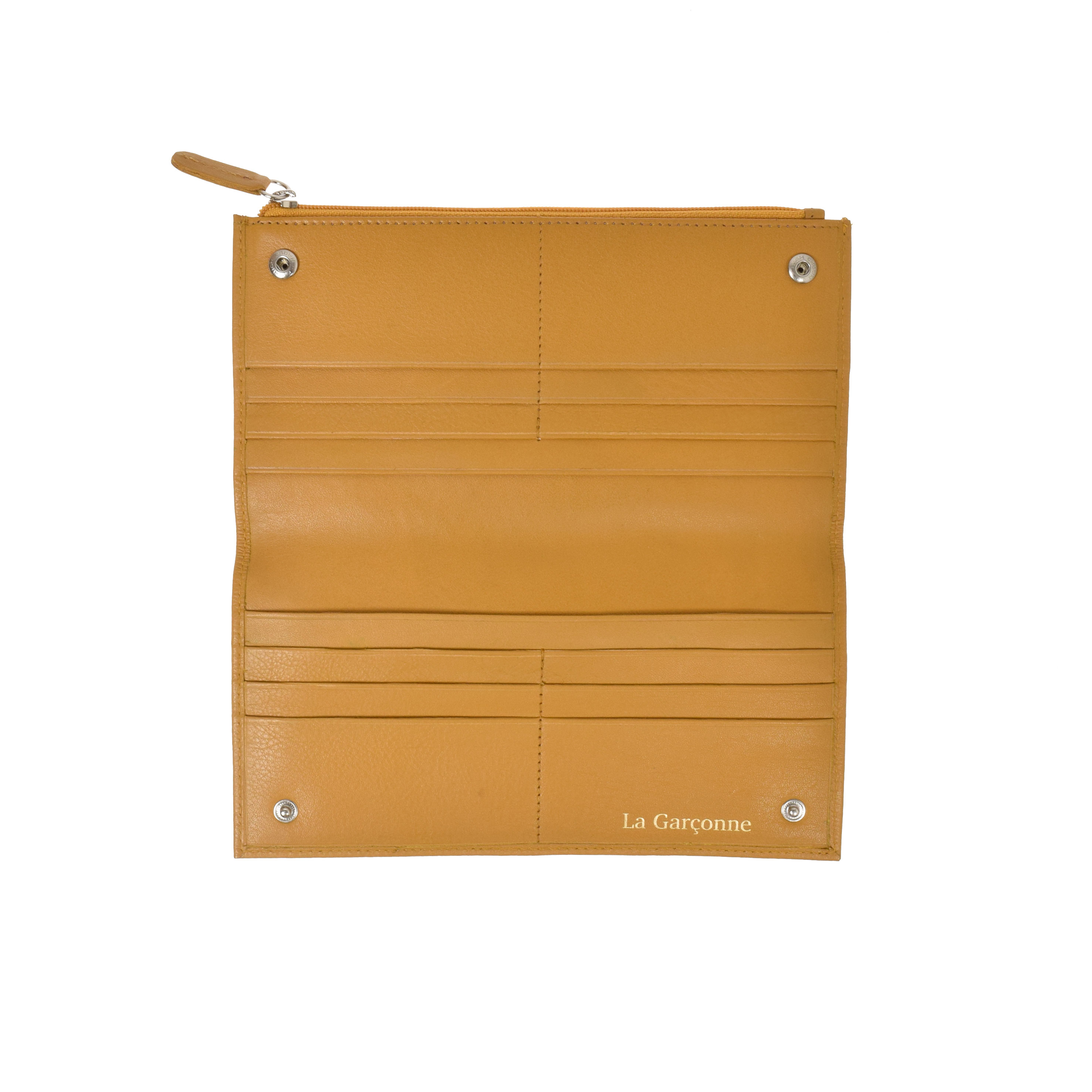 La Garçonne Accessoires Ludmilla La Garçonne Portemonnaie braun innen