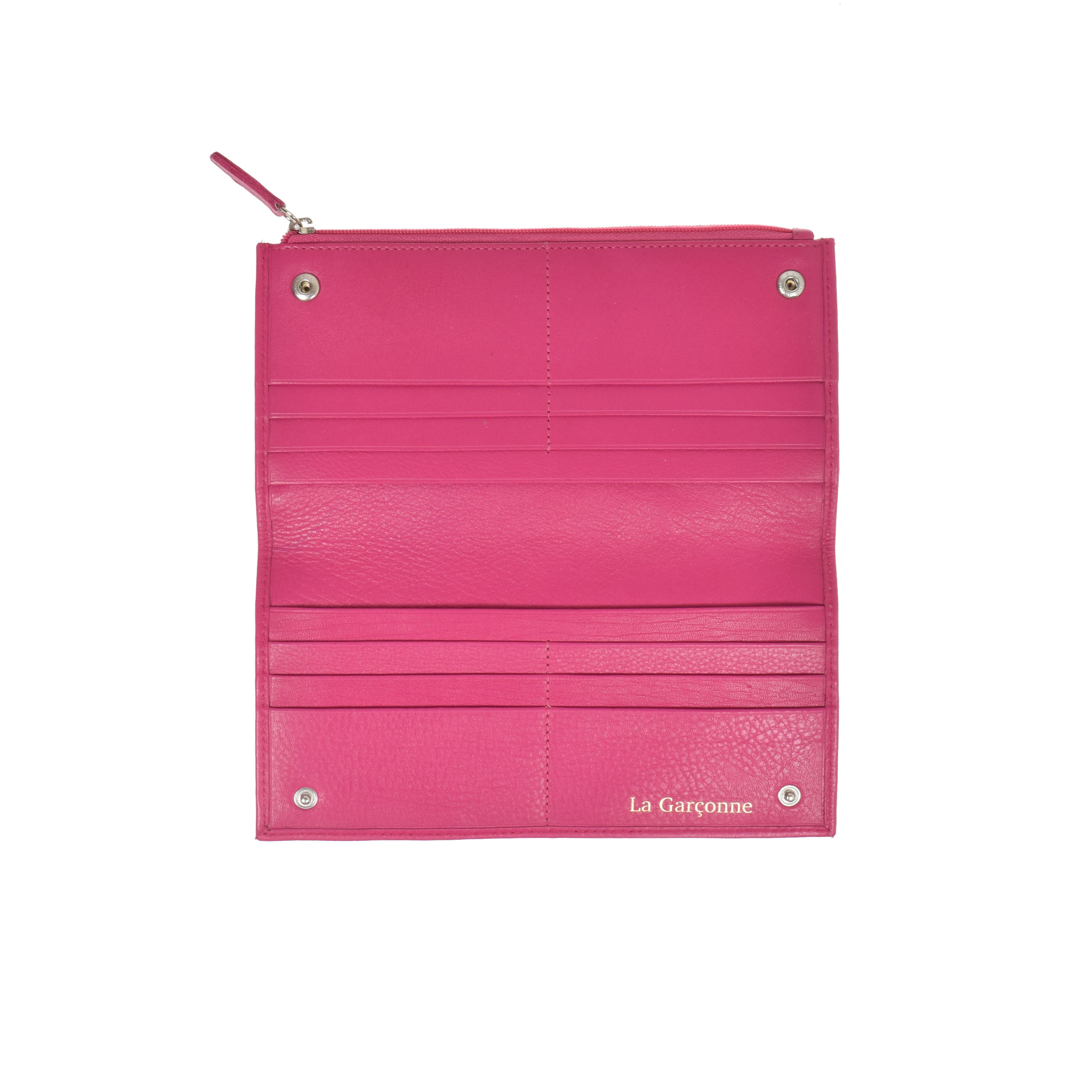 La Garçonne Accessoires Ludmilla La Garçonne Portemonnaie pink innen