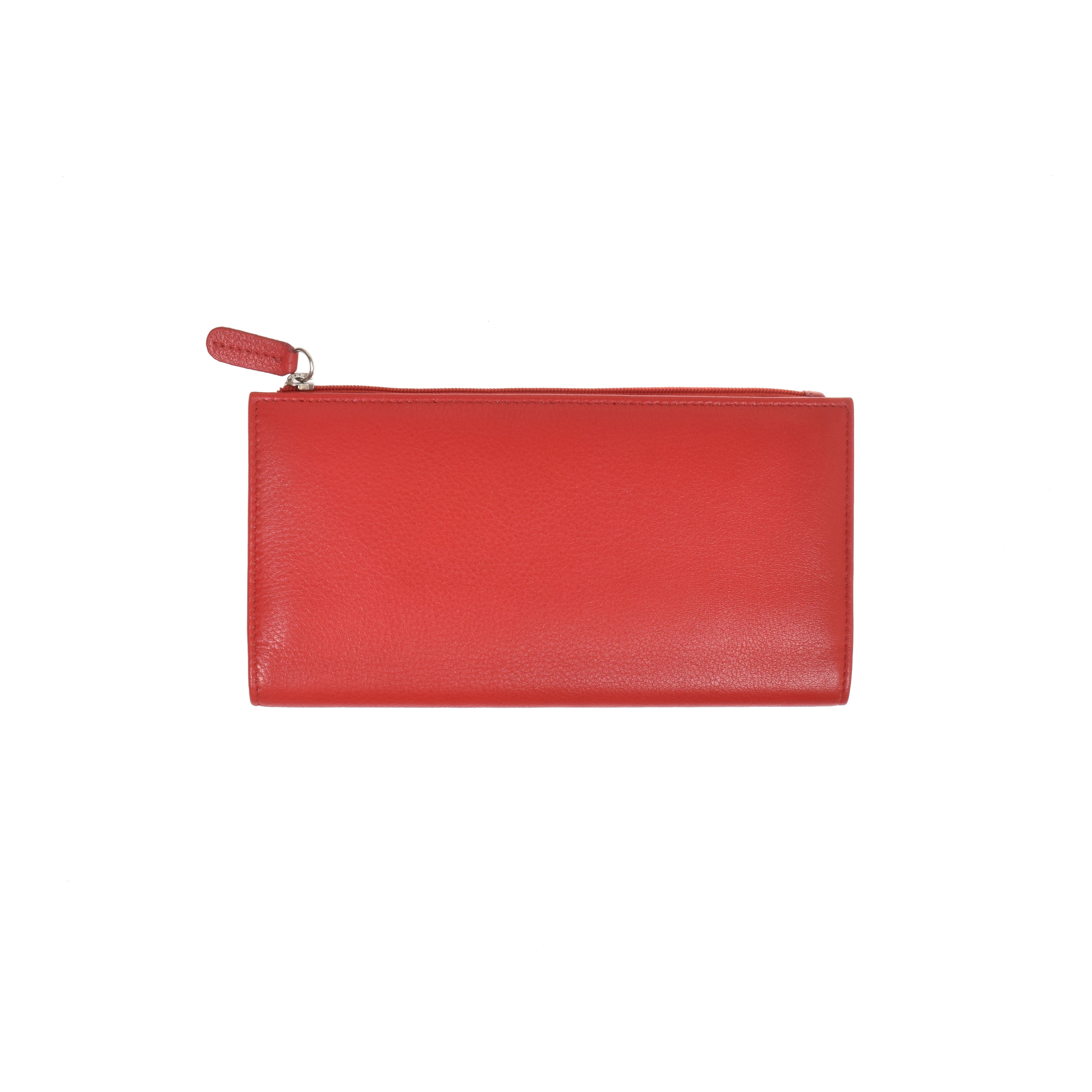 La Garçonne Accessoires Ludmilla Portemonnaie Red Fire