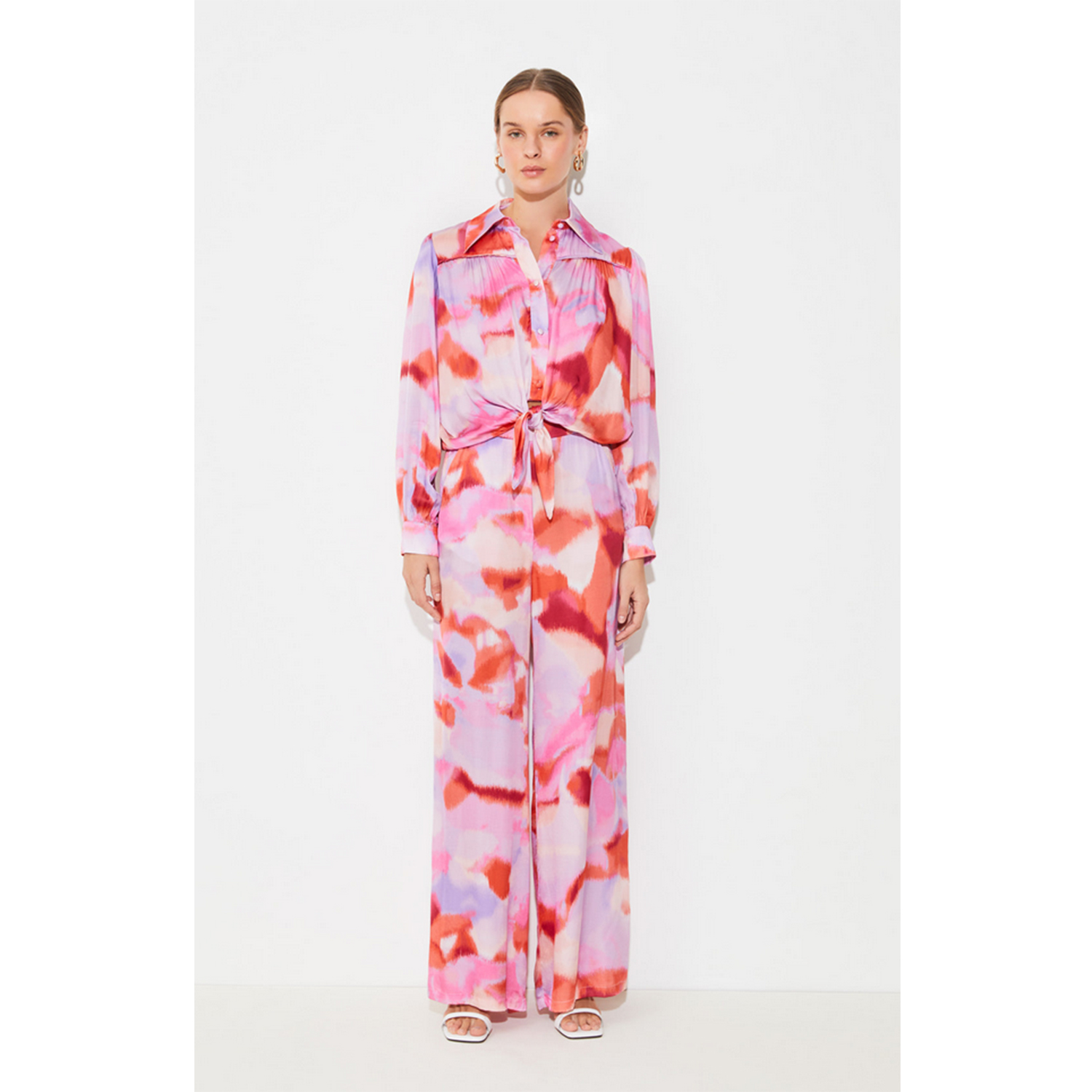 Suncoo Luna Bluse Fuchsia