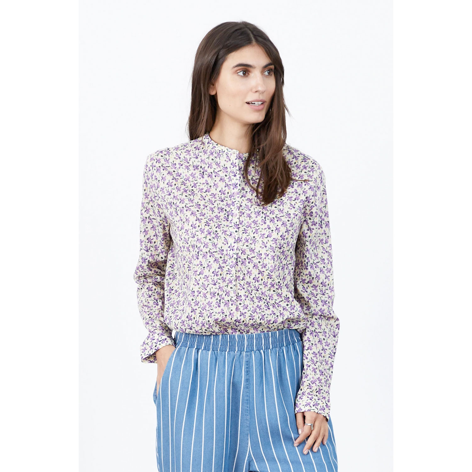 Lolly's Laundry Lux Bluse Flower Print