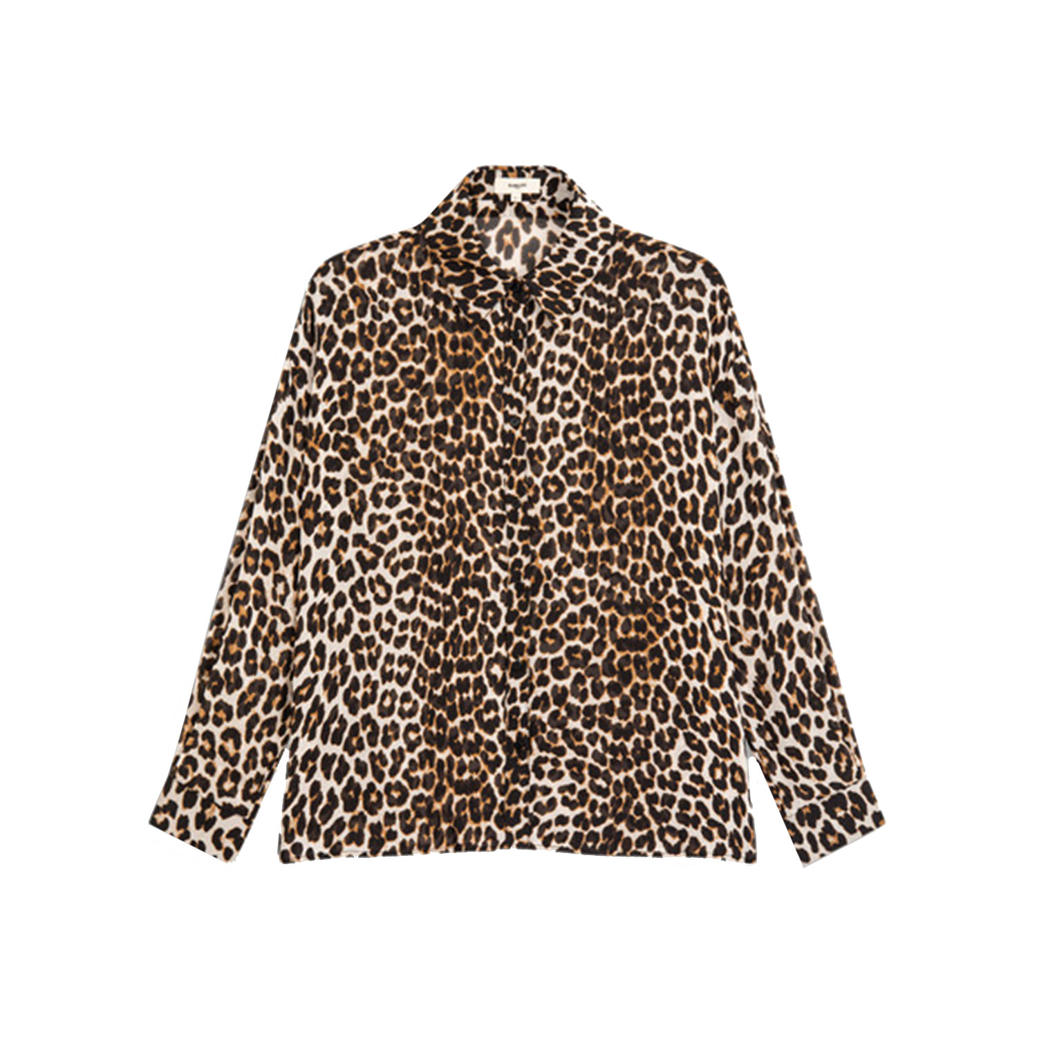 Suncoo Lyric Bluse mit Leopardenmuster von Suncoo vorne