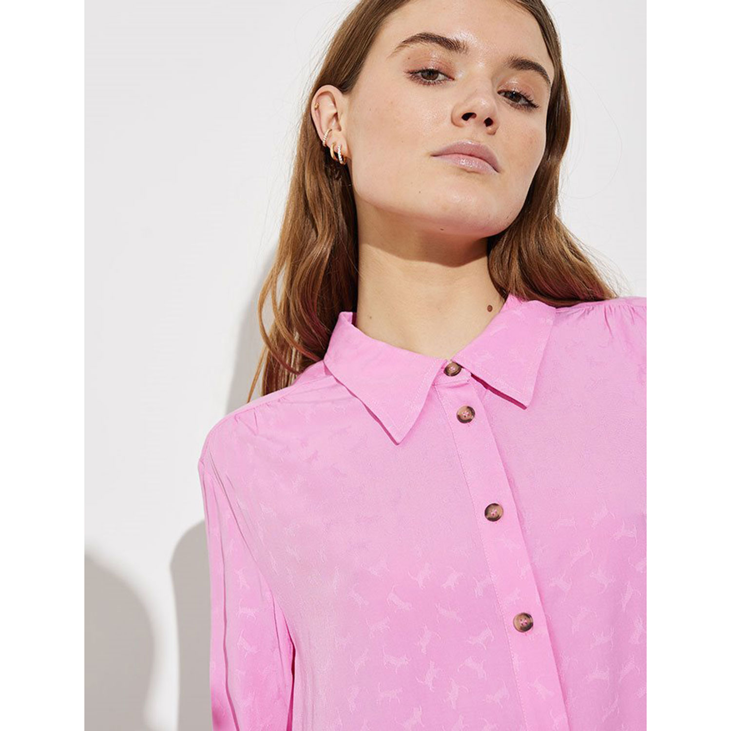 mbyM Mitali Bluse Fuchsia