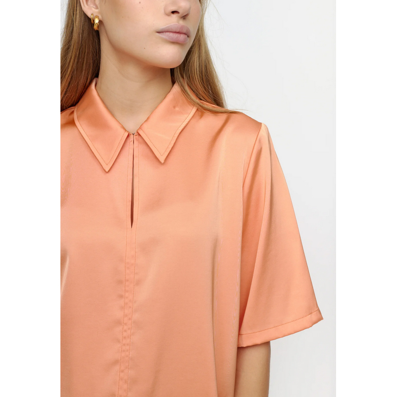 Soft Rebels Mallow Bluse Coral Reef