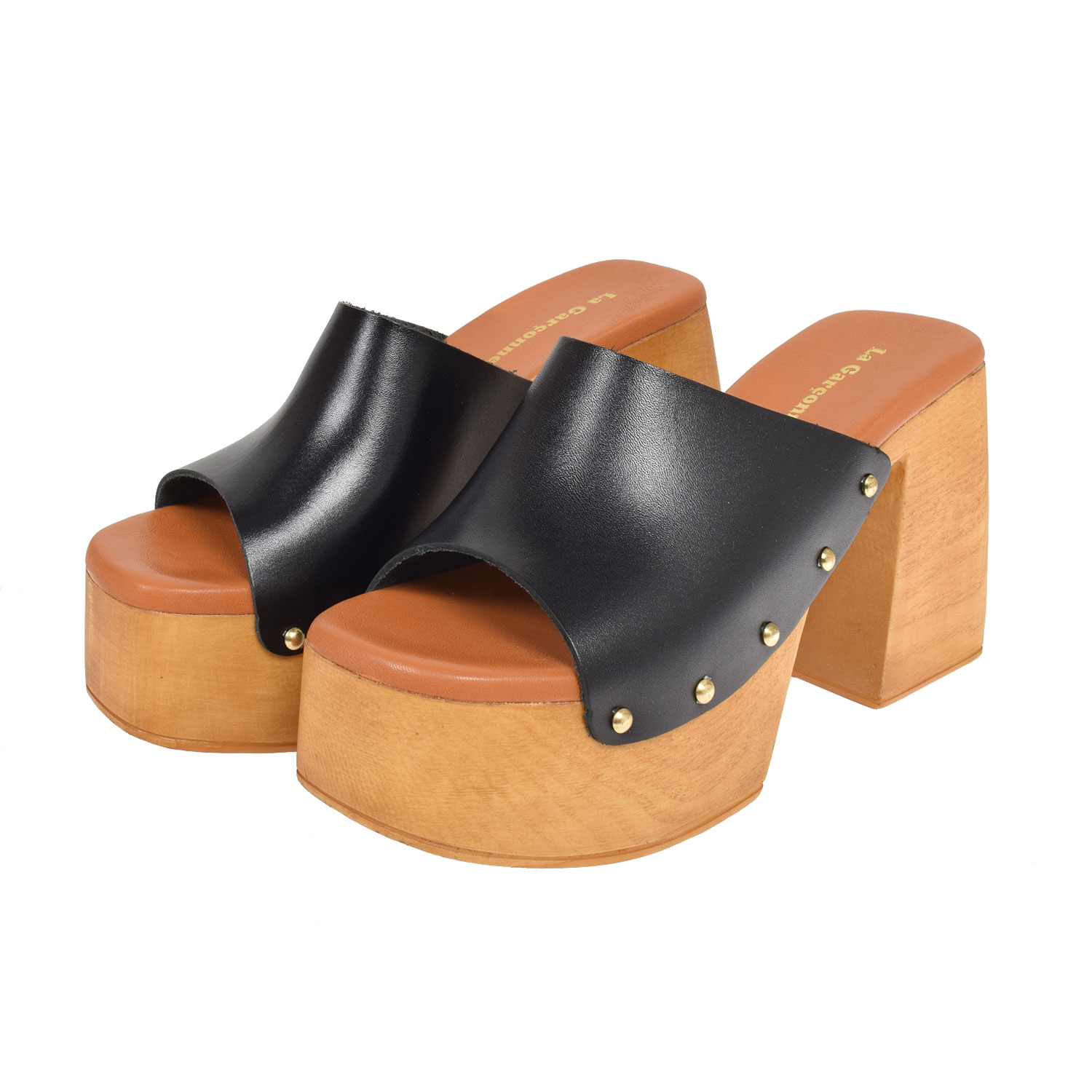 La Garçonne Margot Absatzschuhe Black