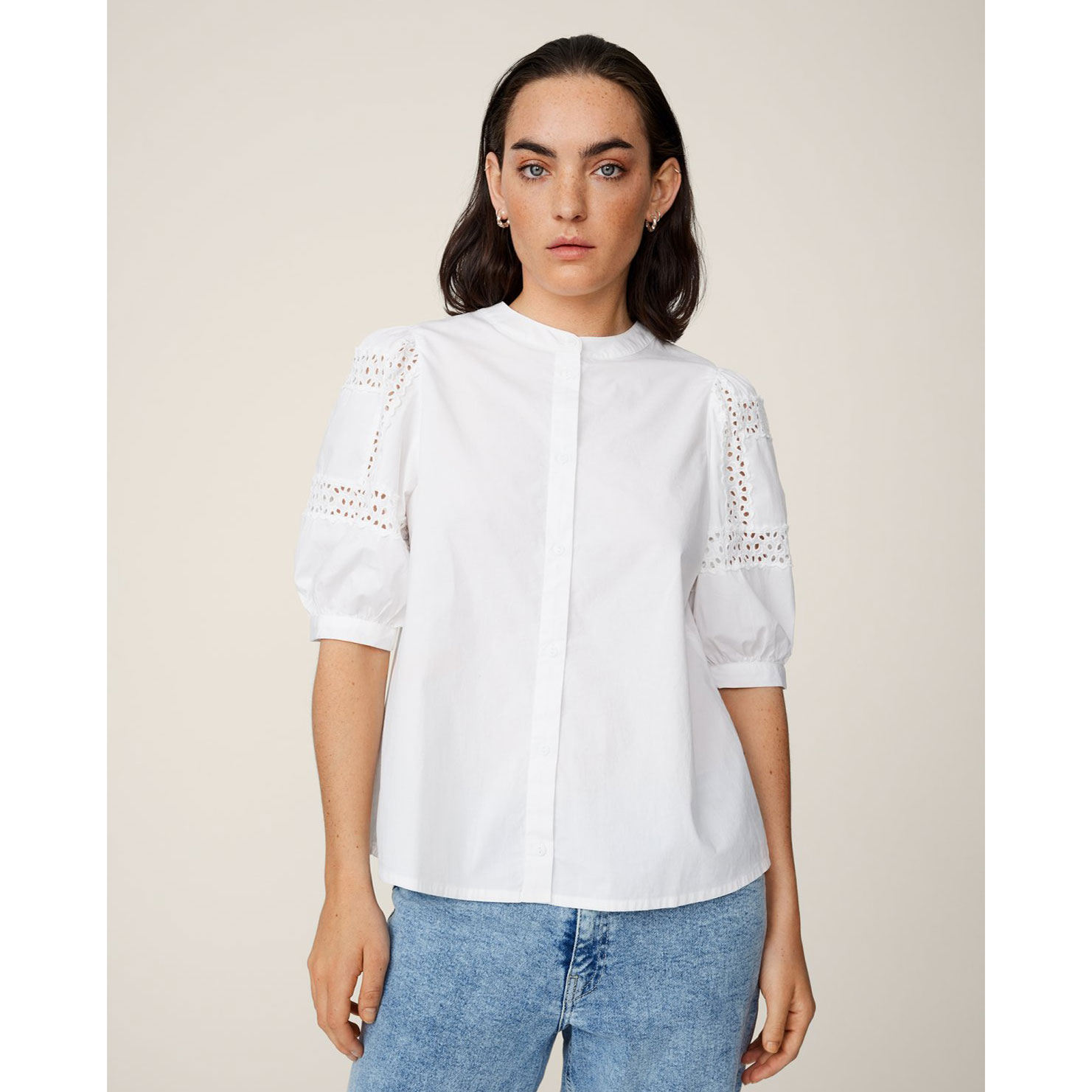 MSCH Copenhagen Maribel Cenilla MSCH Copenhagen Bluse Model vorne