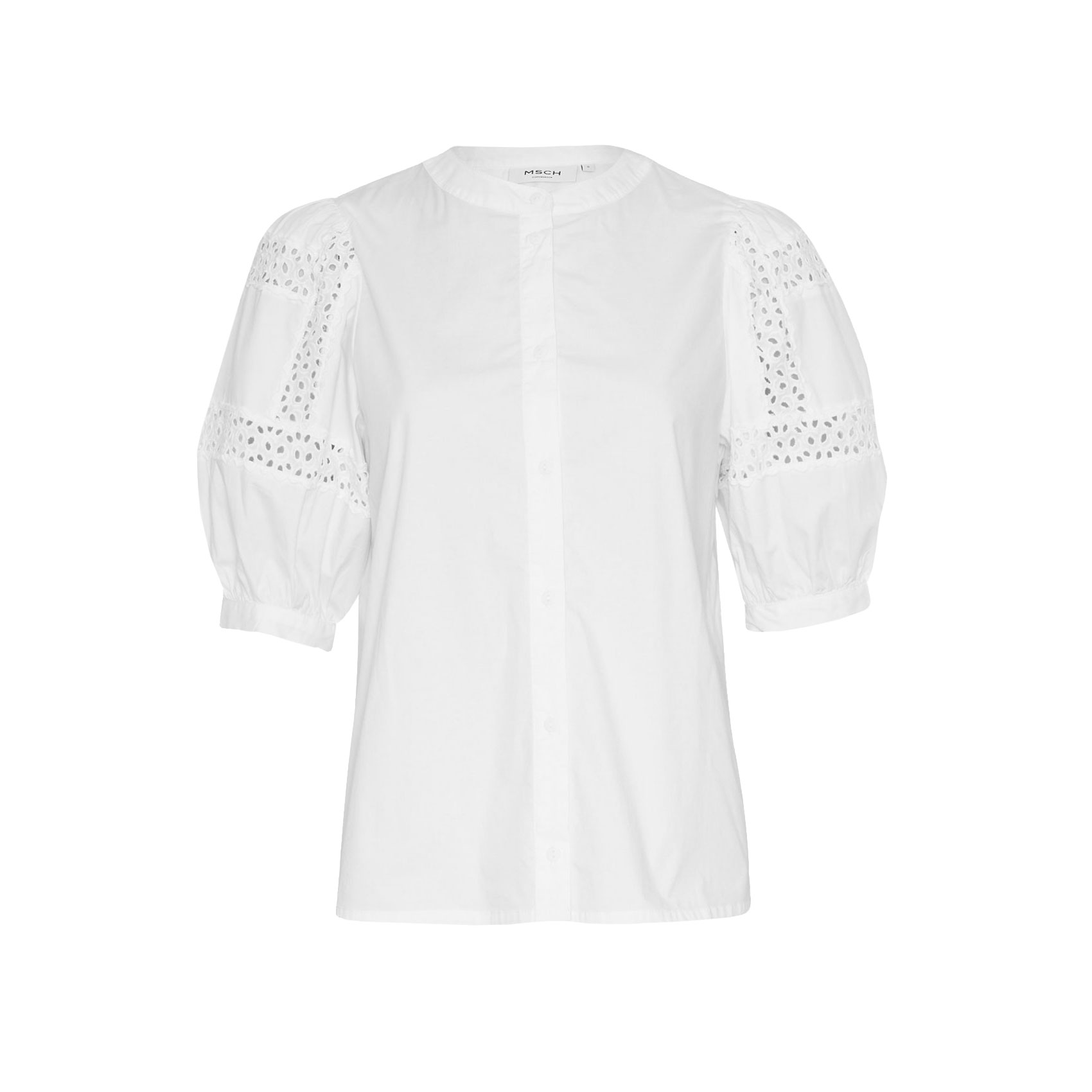 MSCH Copenhagen Maribel Cenilla Bluse Bright White