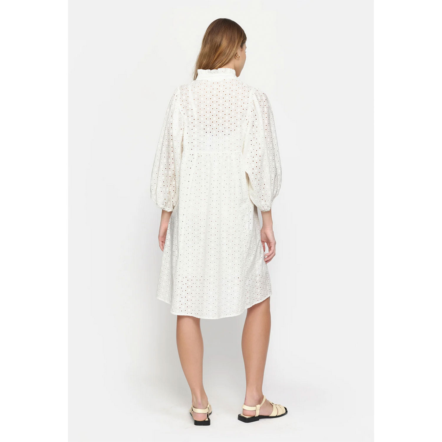 Soft Rebels Marine Soft Rebels Kleid Weiss Model hinten