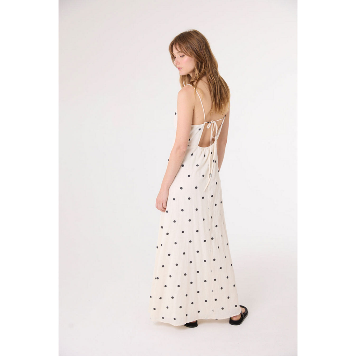 Sacrécoeur Marinette Polka Kleid Ecru