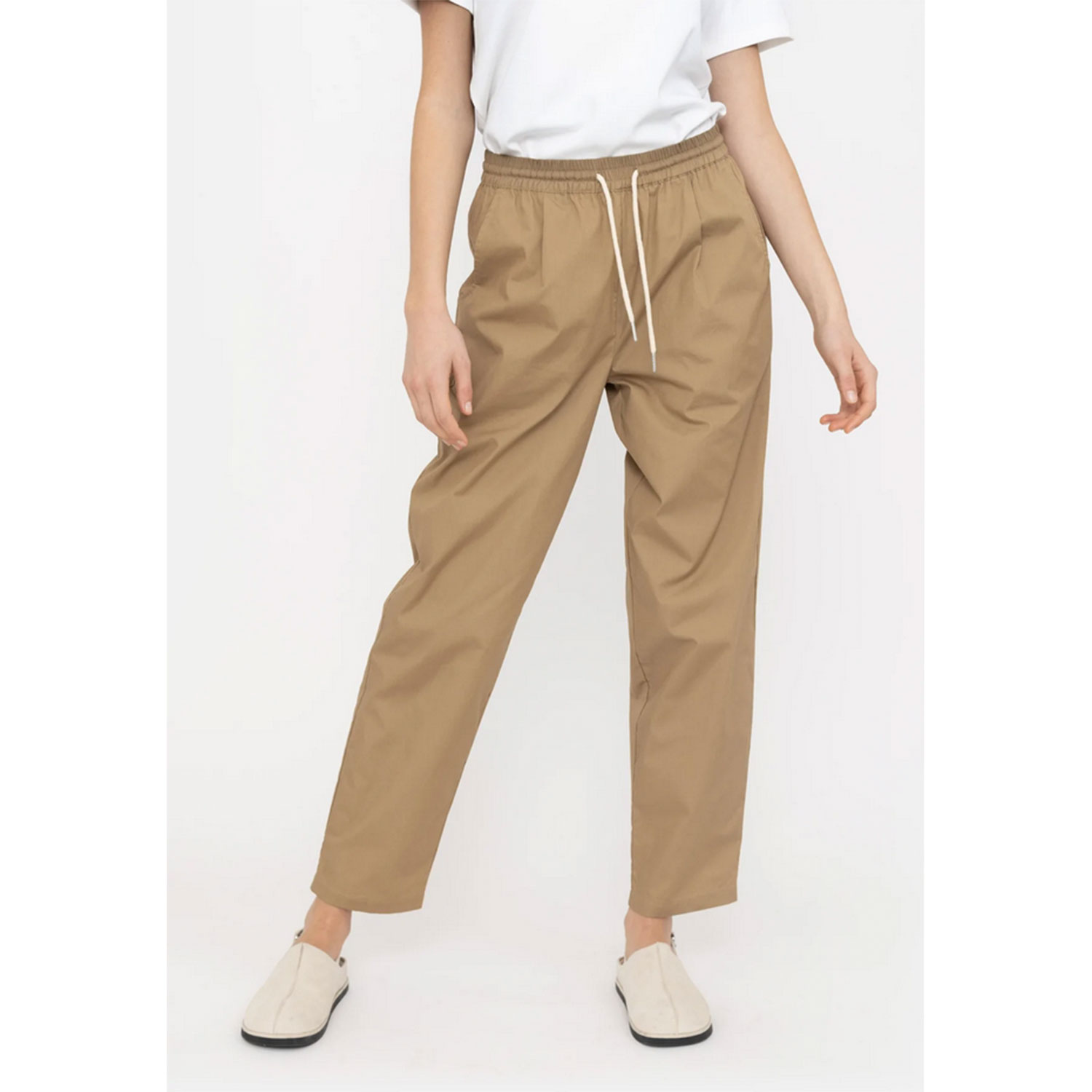 Soft Rebels Marsha Soft Rebels Hose Beige Model vorne