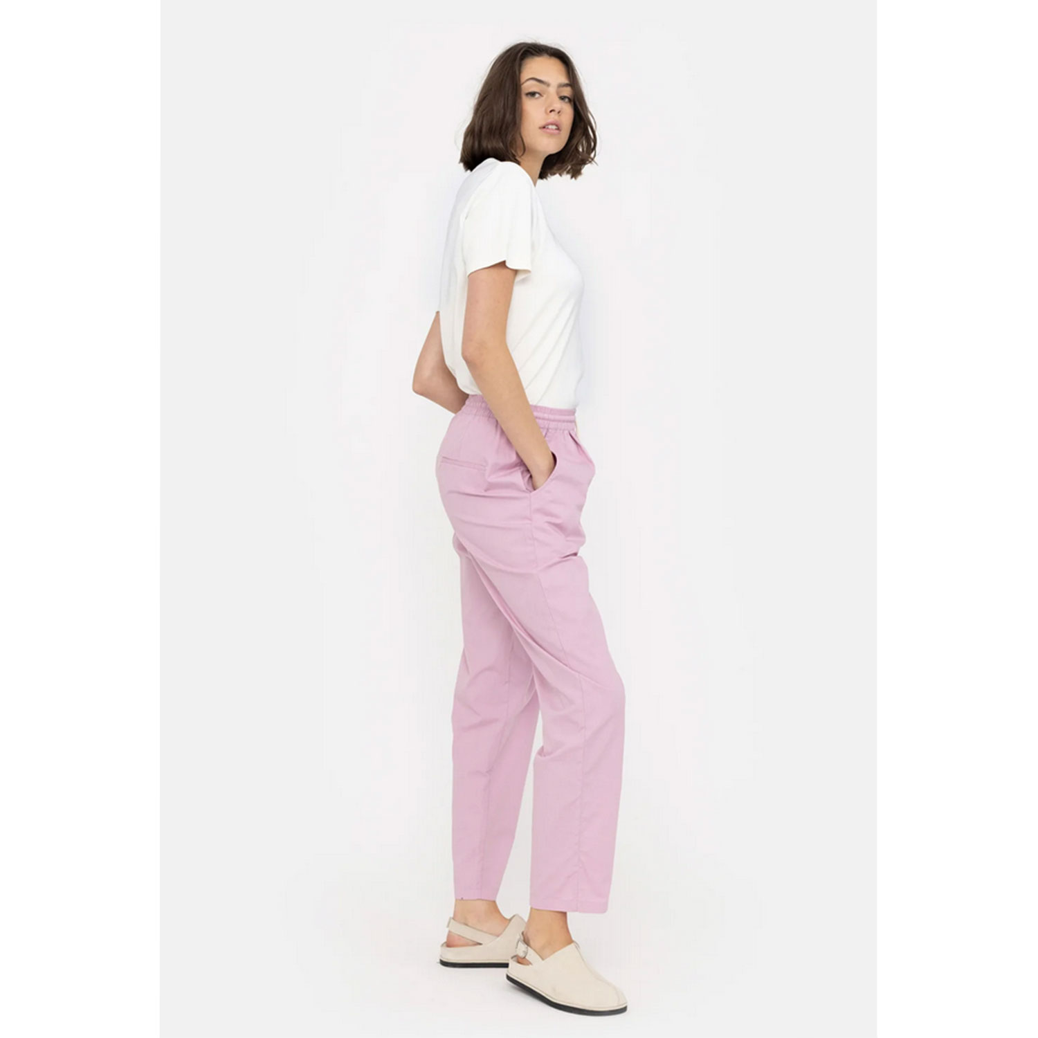 Soft Rebels Marsha Soft Rebels Hose Altrosa Model seite