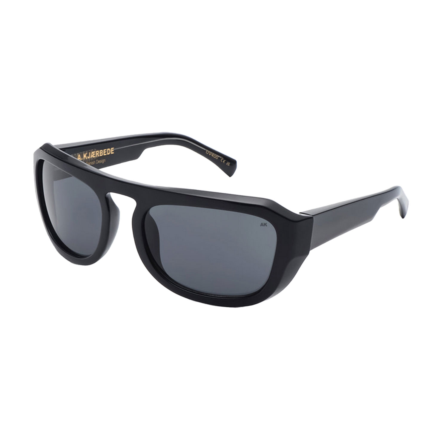 A.Kjaerbede Max Sonnenbrille in Schwarz von A.Kjaerbede Seite