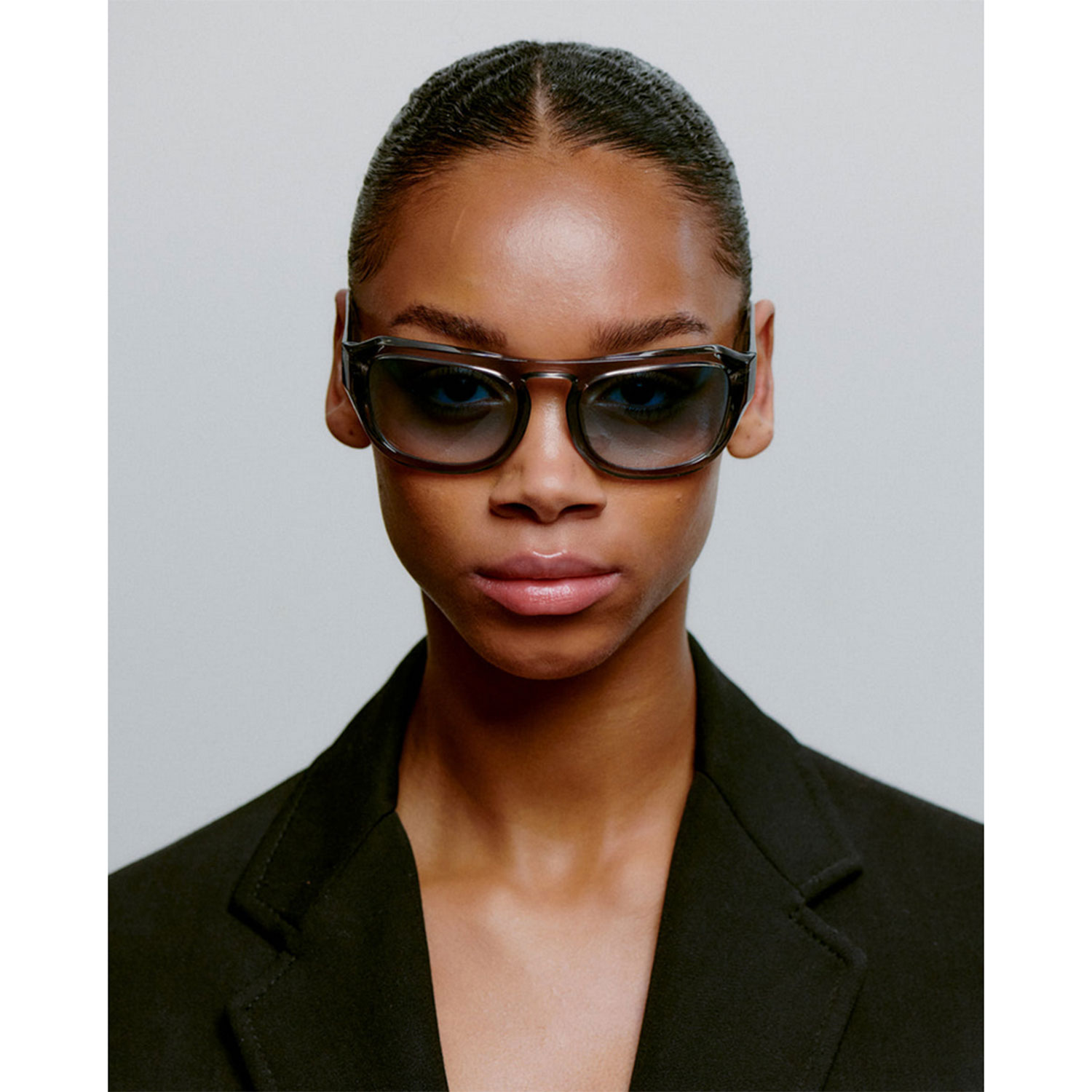 A.Kjaerbede Max Sonnenbrille Grey Transparent