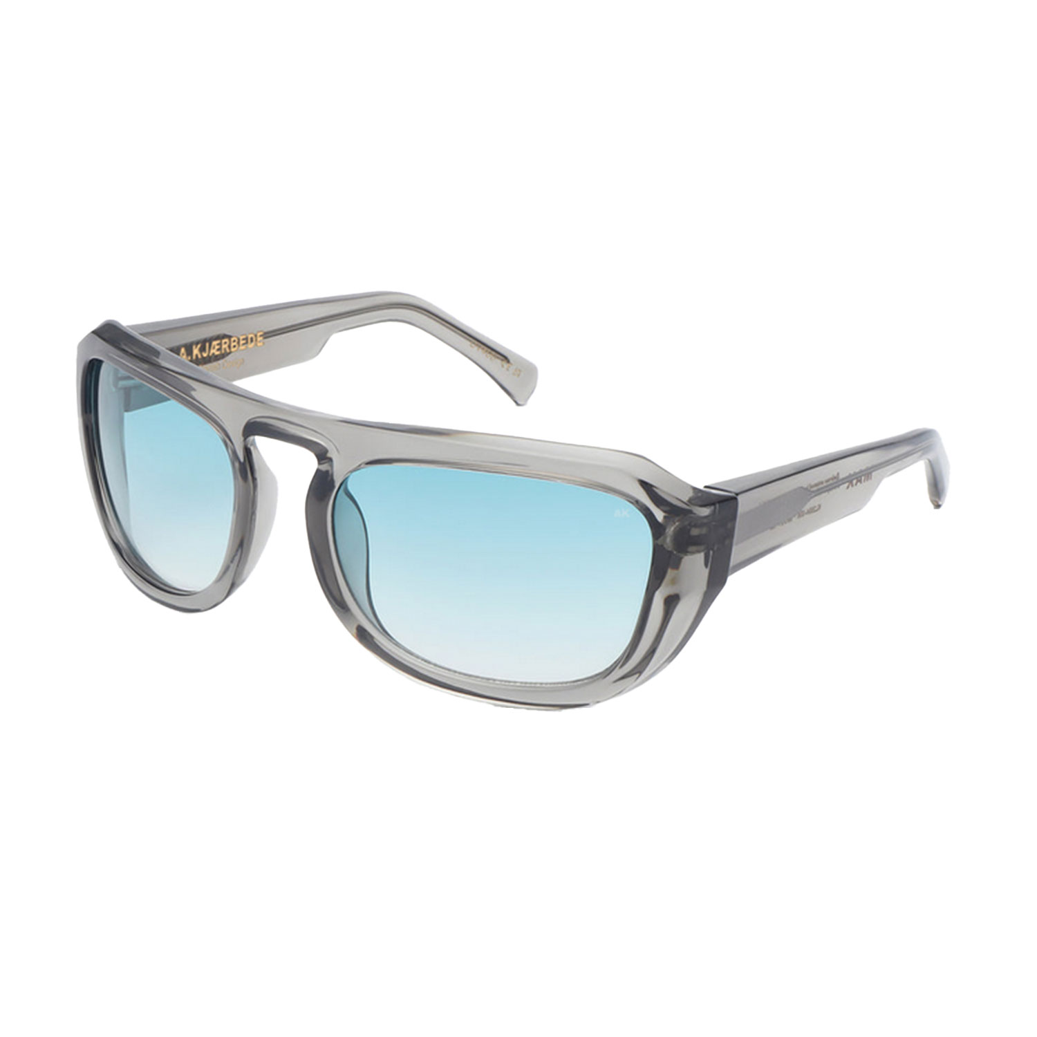 A.Kjaerbede Max Sonnenbrille in Grau transparent von A.Kjaerbede Seite