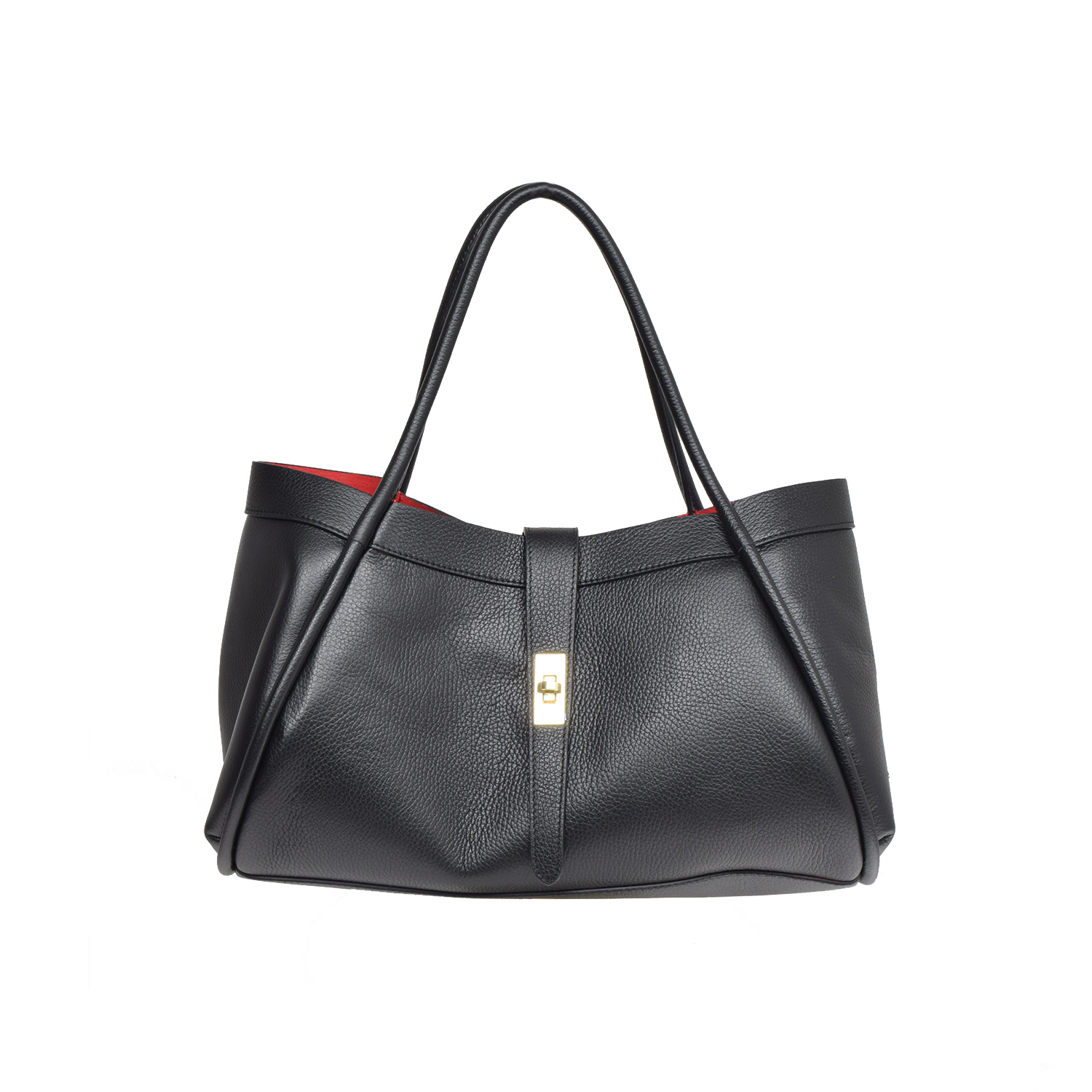 La Garçonne Accessoires Maxi Alyss Tasche in Schwarz von La Garçonne Accessoires vorne