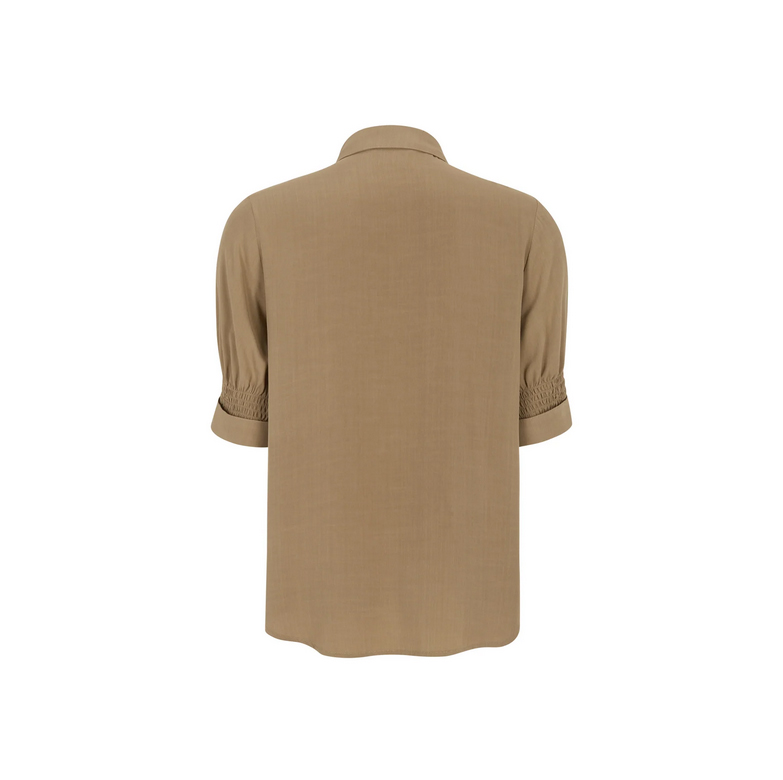 Soft Rebels Mayson Soft Rebels Bluse Beige hinten