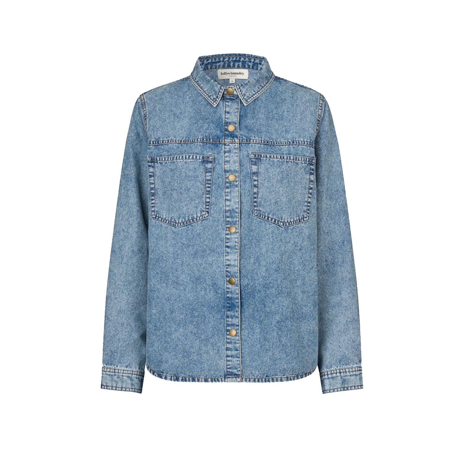 Lolly's Laundry Meg Bluse Light Blue