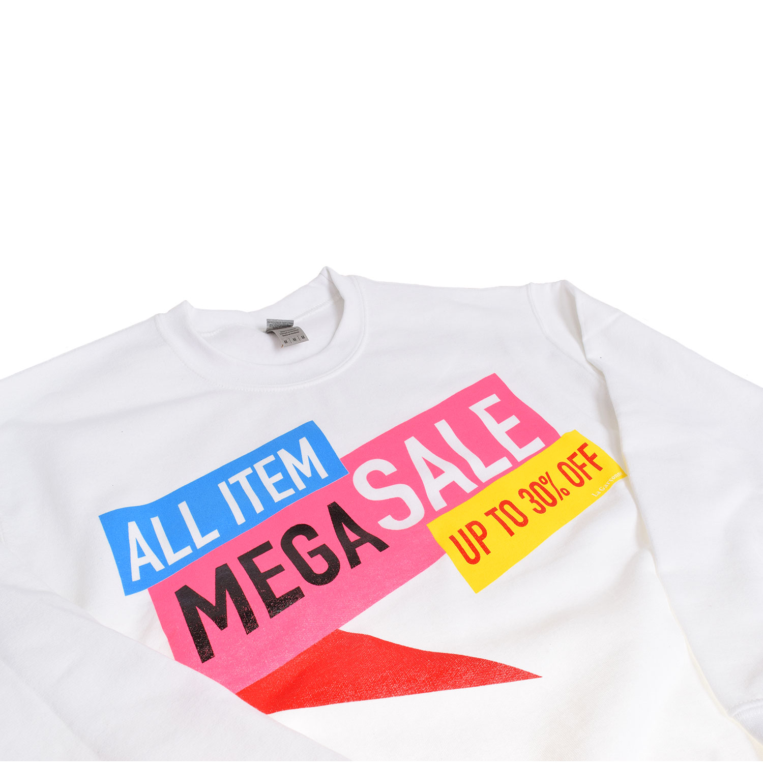 La Garçonne Vetements Mega Sweater White