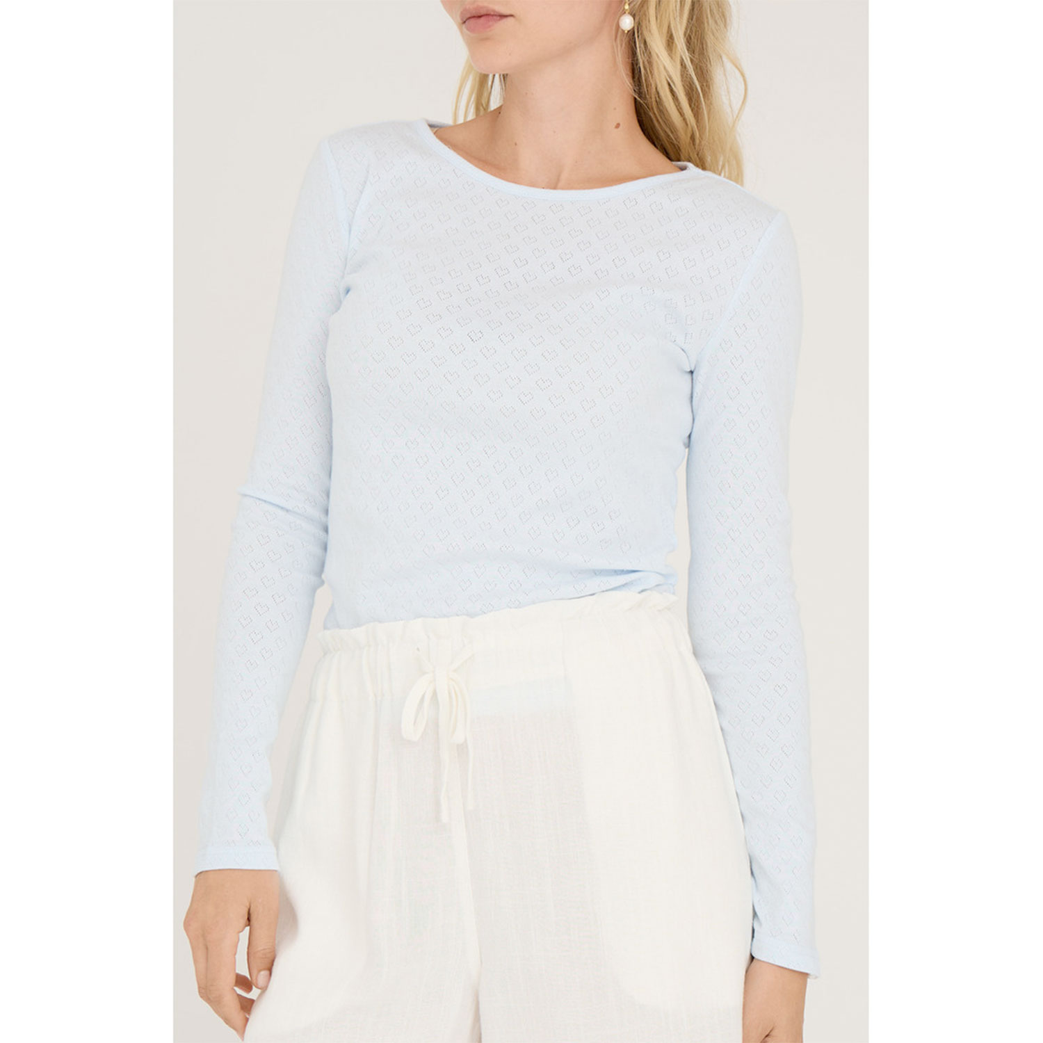 A-View Melli Langarmshirt Light Blue