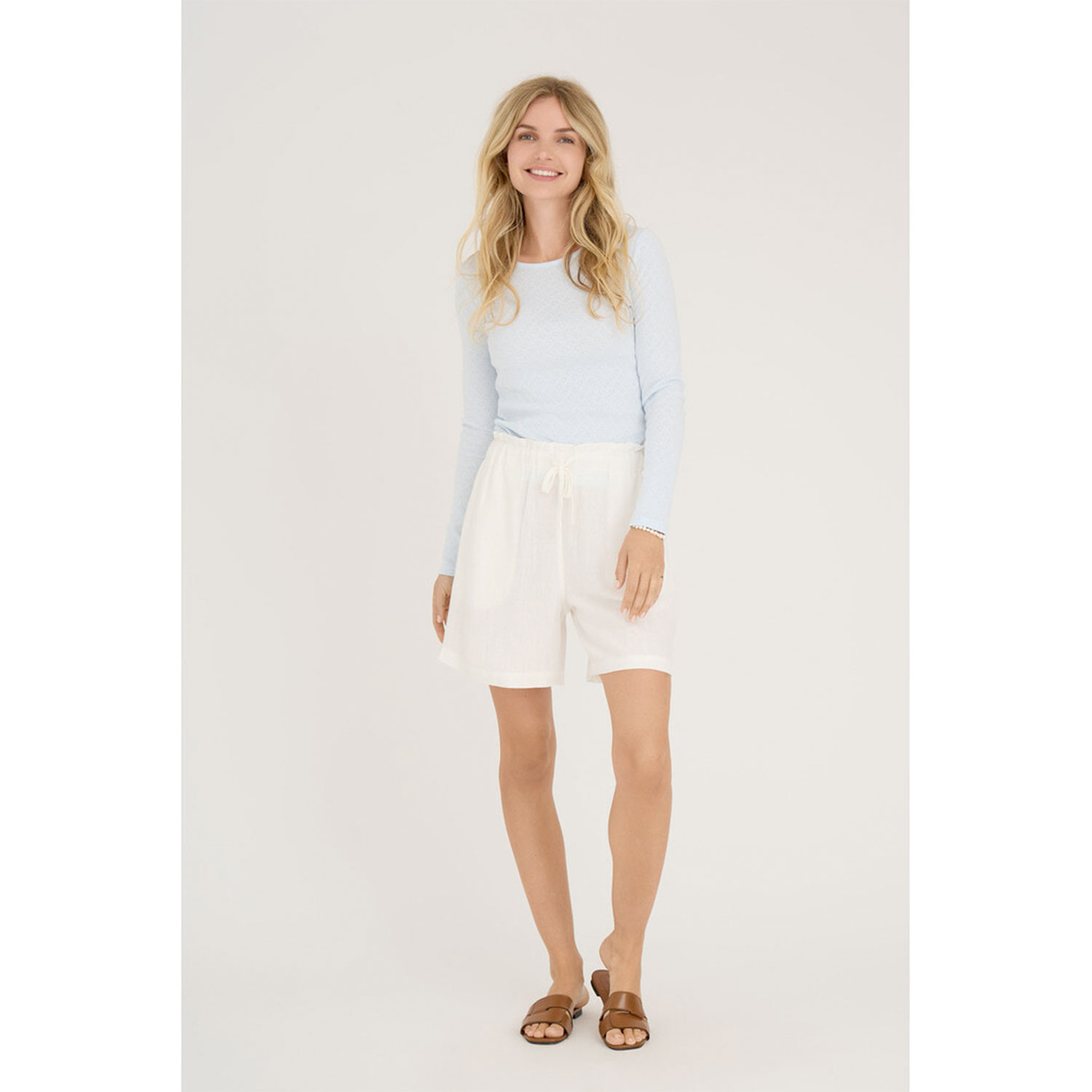 A-View Melli Langarmshirt Light Blue