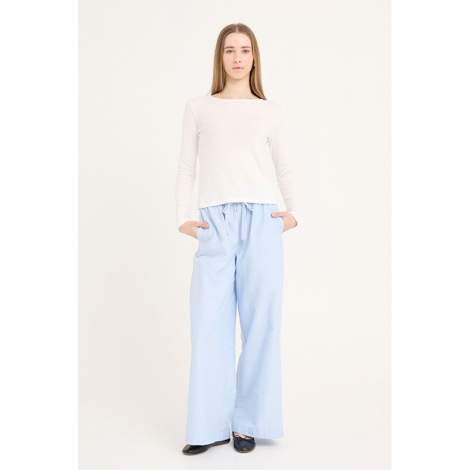 A-View Melli Langarmshirt White