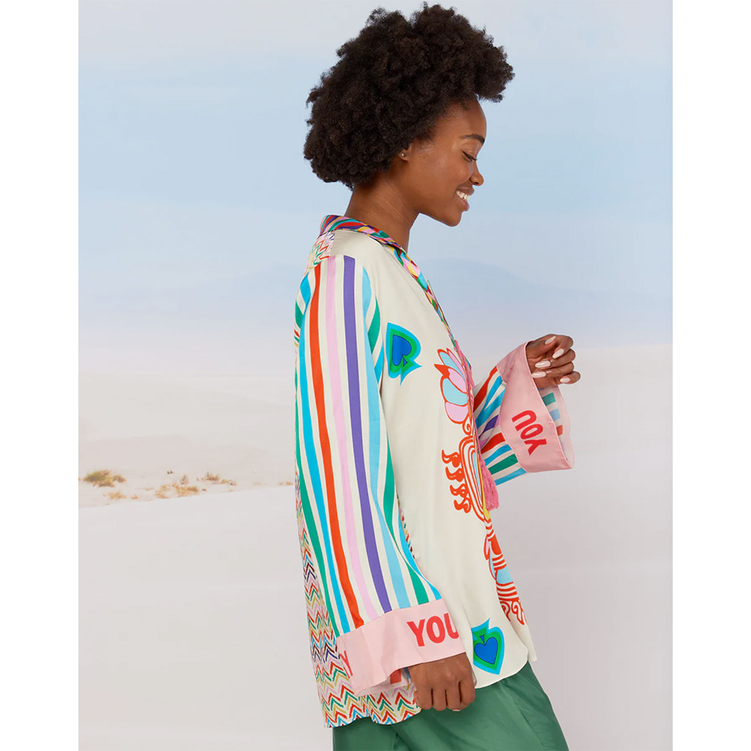 Me369 Mia Bluse Tiger