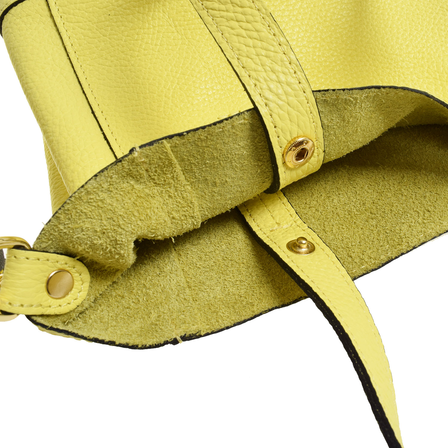 La Garçonne Accessoires Mini Lucie La Garçonne Accessoires Tasche Zitronengelb detail