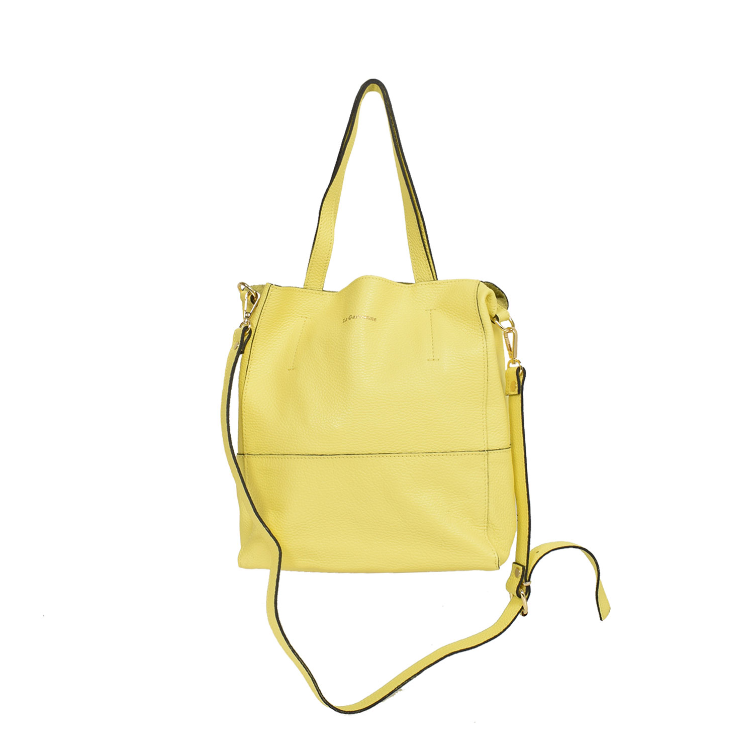 La Garçonne Accessoires Mini Lucie Tasche Lemon