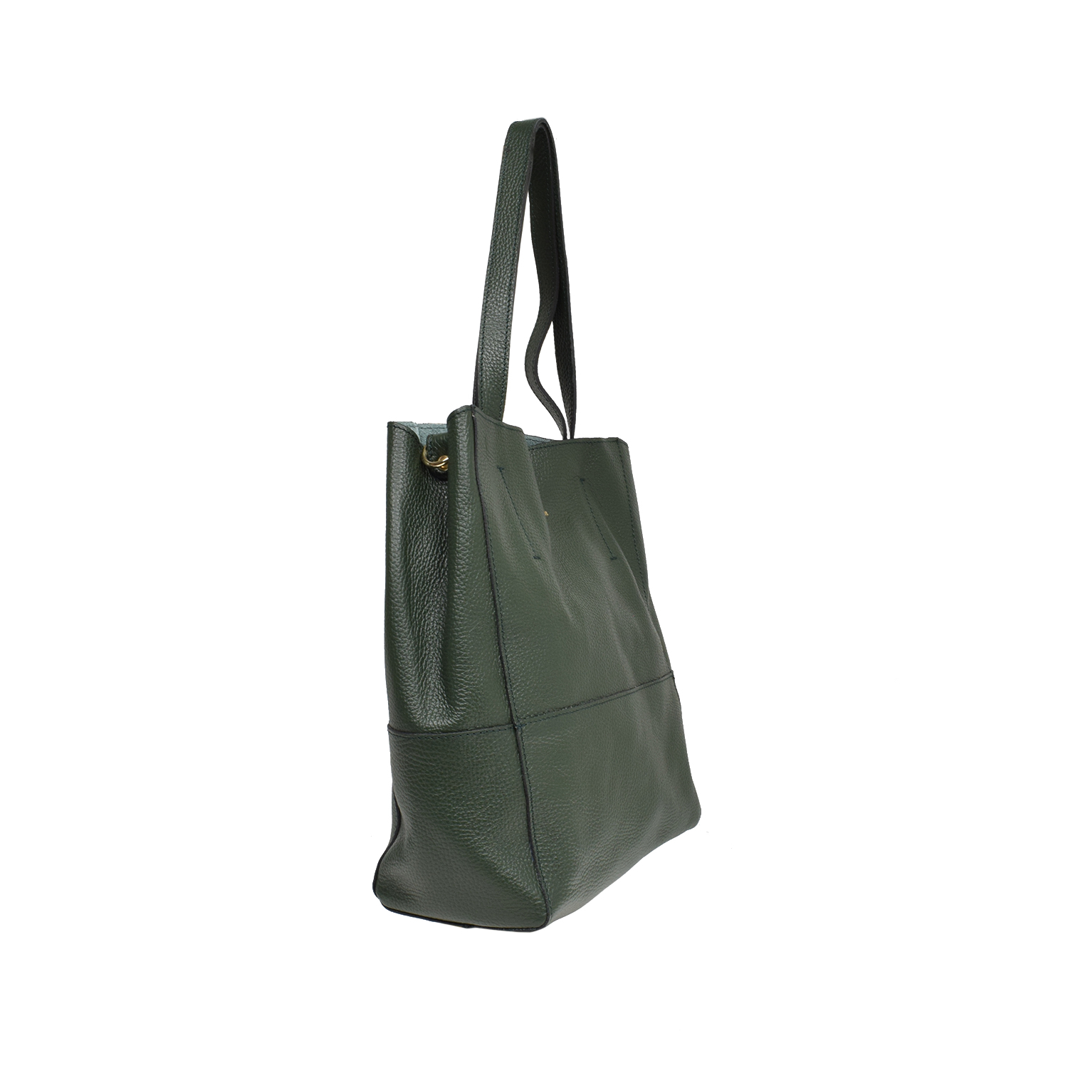La Garçonne Accessoires Mini Lucie Ledertasche in Olive von La Garçonne Accessoires Seite