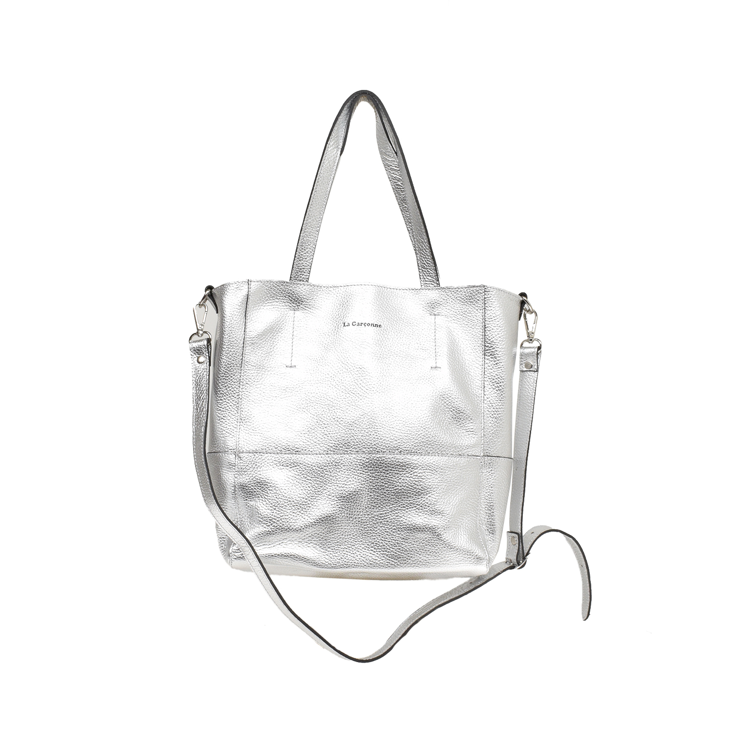 La Garçonne Accessoires Mini Lucie Tasche Silver