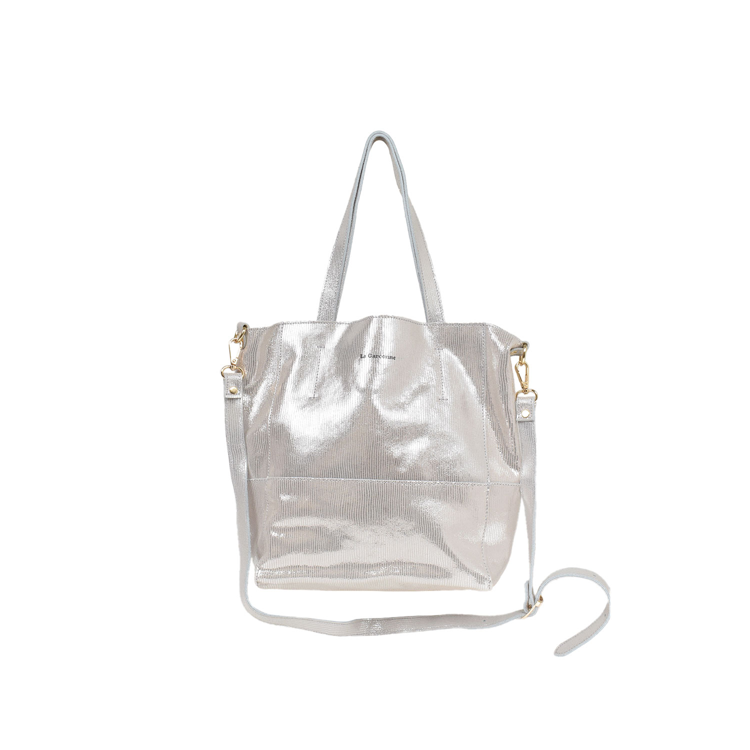 La Garçonne Accessoires Mini Lucie Tasche Diamond Silver