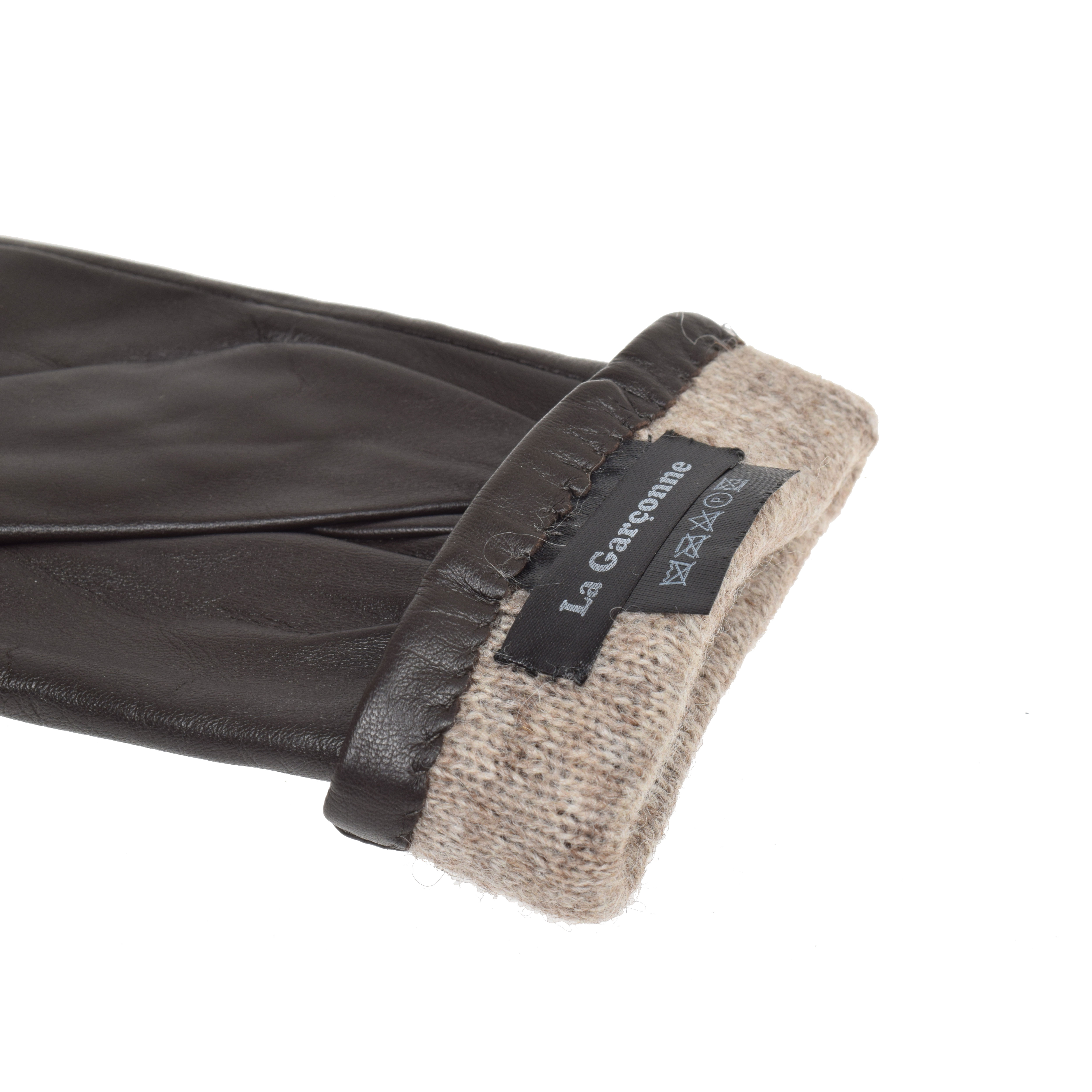 La Garçonne Accessoires Handschuhe Momo Finsterbraun La Garçonne Detail